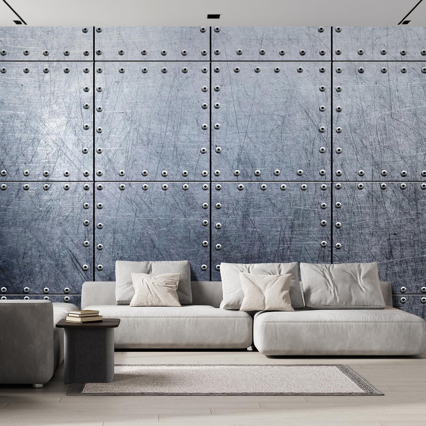 wall26 Metal Wallpaper Background Canvas Art Wall Decor - 120x144 inches