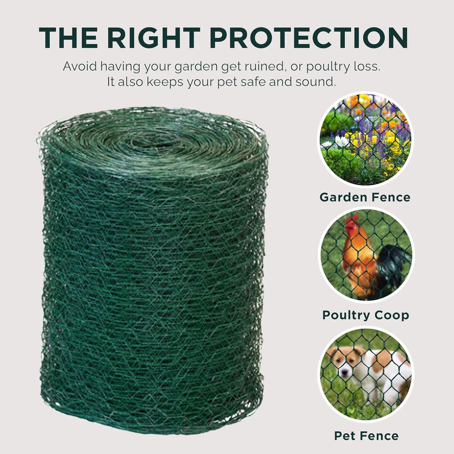 SLS SUPPLY FLORA - Green Florist Netting, Customizable Floral Wire, Steel Wire Mesh Roll, Versatile and Durable Garden Netting, Essential Floral Arrangement Supplies, 12 inches x 150 feet