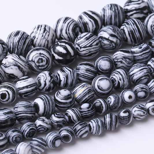 37PCS 10MM Black Malachite Beads Stone Beads Energy Healing Beads for DIY Jewelry Bracelet Necklace Making for Jewelry Making15Inch