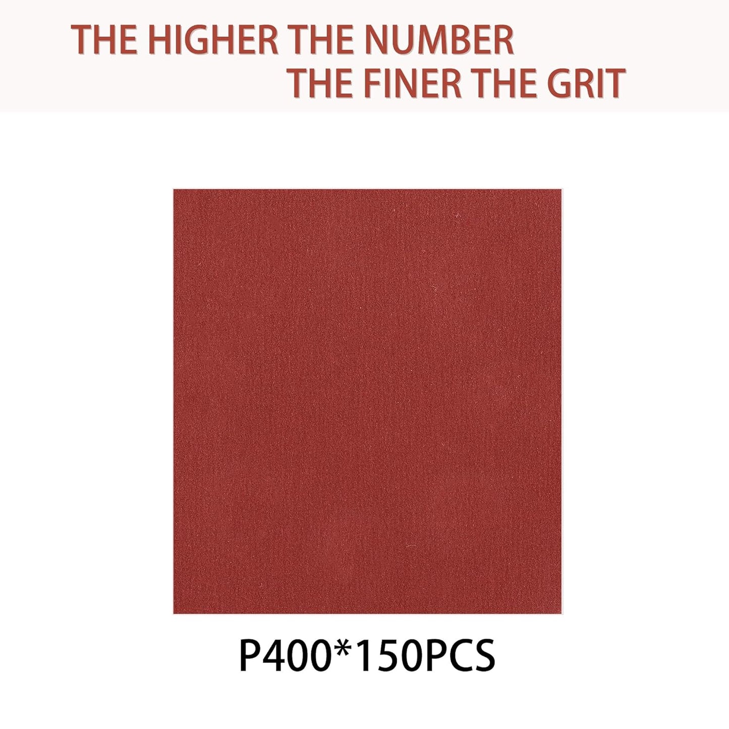 150pcs 400 Grit Sanding Discs, 5-Inch 8-Hole Sandpaper, for Woodworking or Automotive