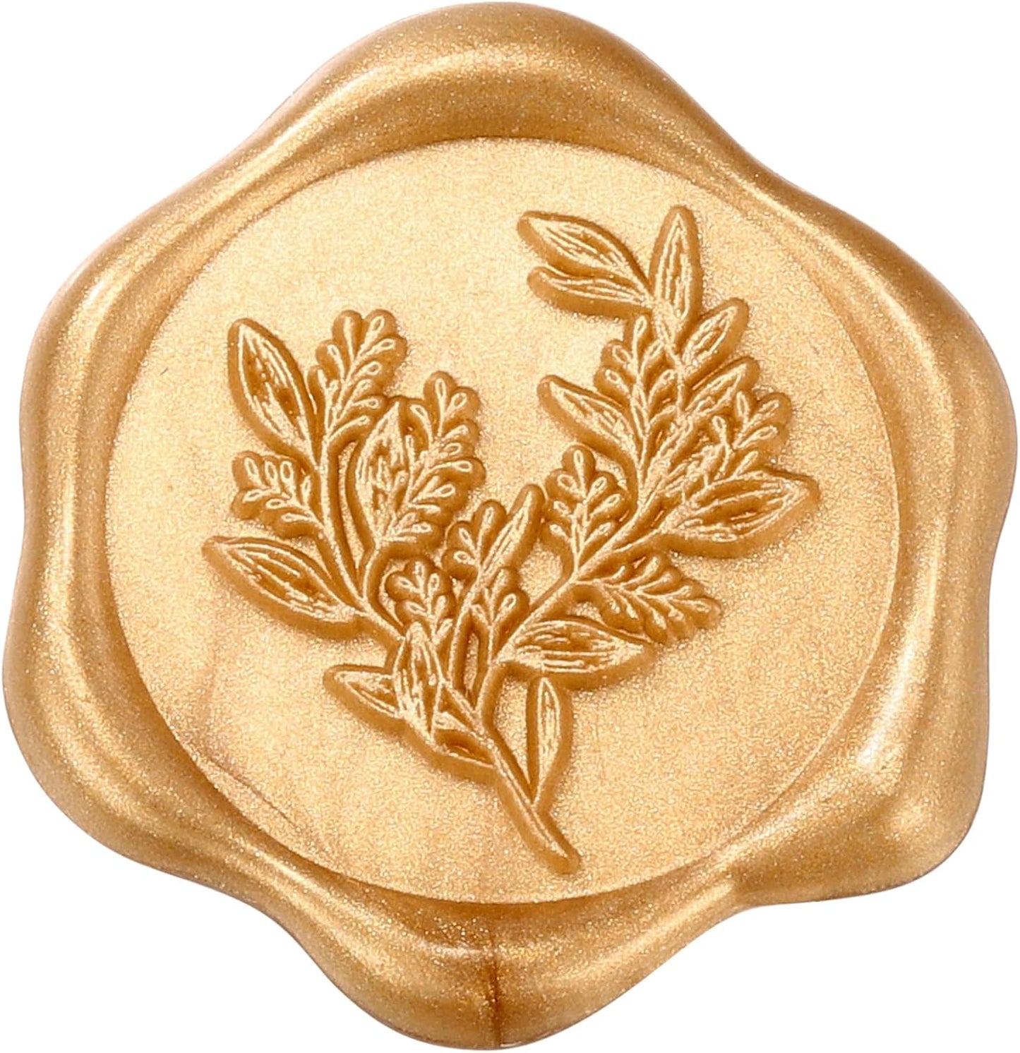 Yoption 15 Pieces Light Gold Glue Gun Sealing Wax Sticks for Wax Seal Stamp, Great for Wedding Invitations, Envelopes, Cards, Christmas Gift Ideas, Wine Packages (Light Gold)