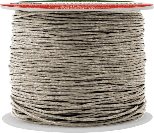 Mandala Crafts 1mm 109 Yards Taupe Cotton Waxed Cord for Jewelry Making Bracelet Cord Waxed String - Beading String Thread Jewelry Cords for Necklaces String