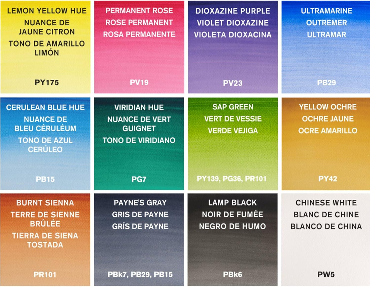 Winsor & Newton Cotman Watercolor Paint Set, 12 Half Pan w/ Water Brush Pen and Mixing Palette