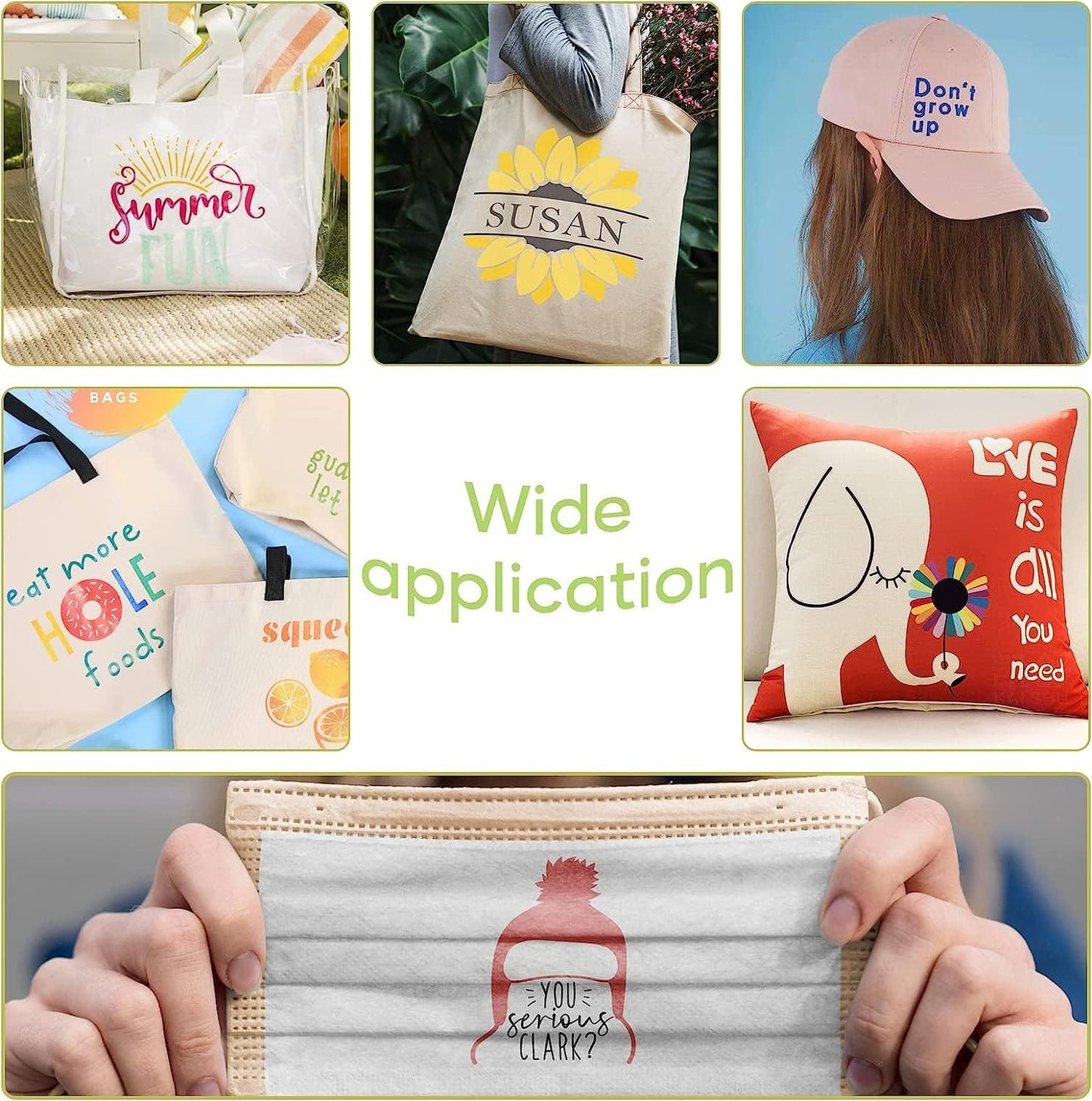 HTVRONT Gold Heat Transfer Vinyl Bundle: 20 Pack 12" x 10" Gold Iron on HTV for T-Shirt, Compatible with Cricut Cutting Machine, Silhouette Cameo or Heat Press Machine