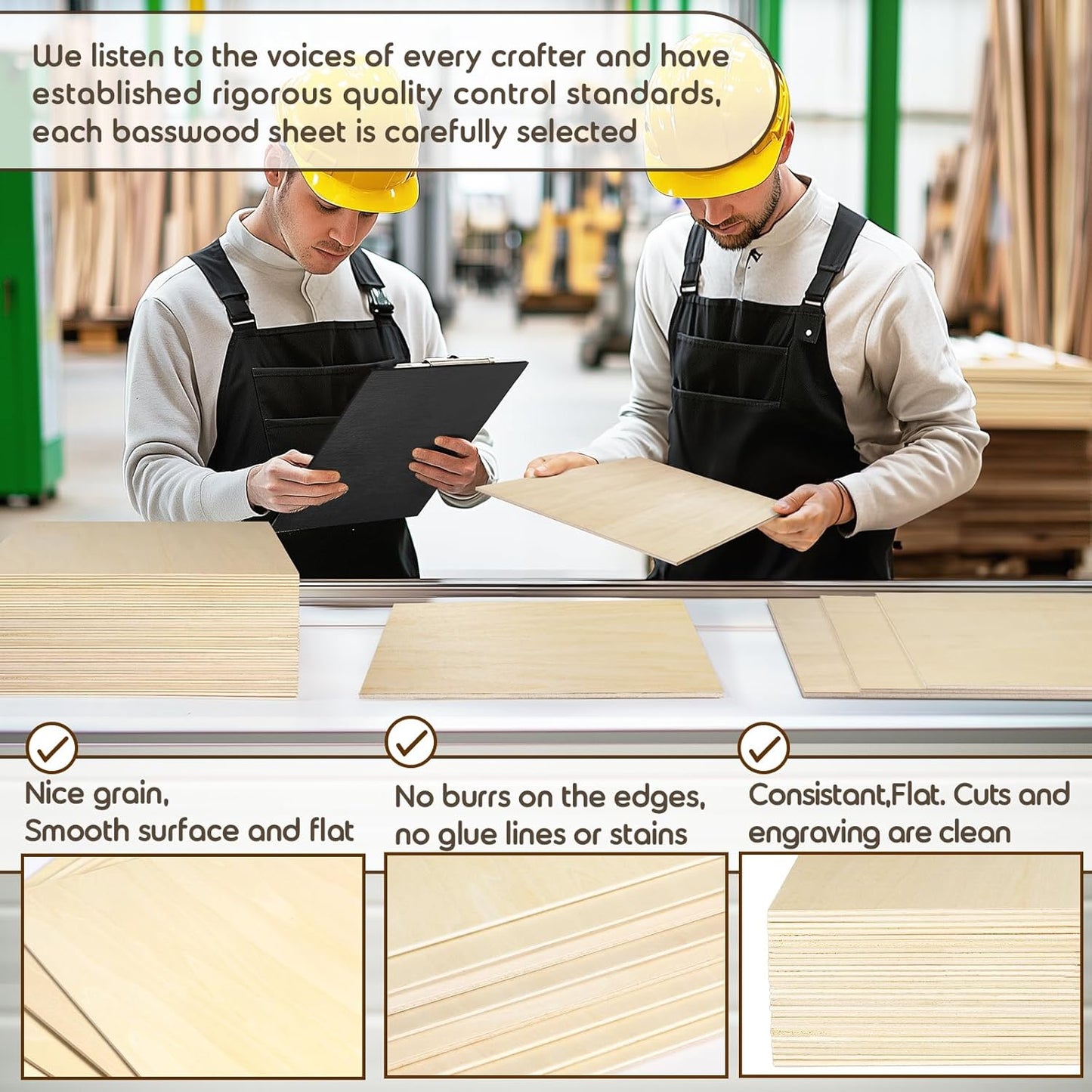 24 Pack 12x12x1/8 Inch Basswood Sheets, MAPRIAL Smooth 3mm Plywood for Laser Cutting, Unfinished Wood Board for Engraving, Wood Burning, Painting, Crafts, Ornaments, Models, Cutter, Engraver, Gifts