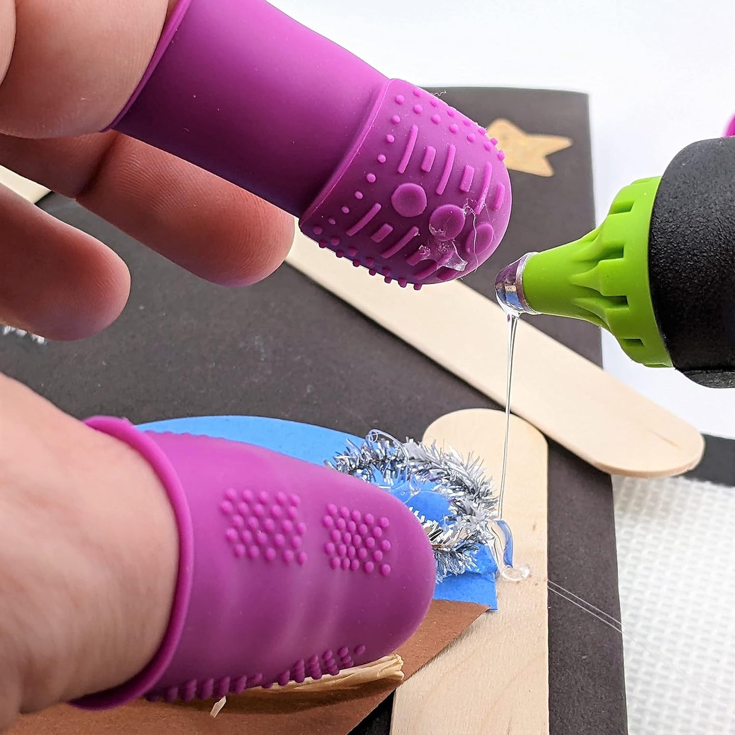 Sewing Kit for Teens & Petite Fingers | THIK-Grip Thimbles (2) | Needles (55) | Ruler (1) | Fabric Clips (4) | Spool Wrap (4) | Threaders (2) & More Supplies