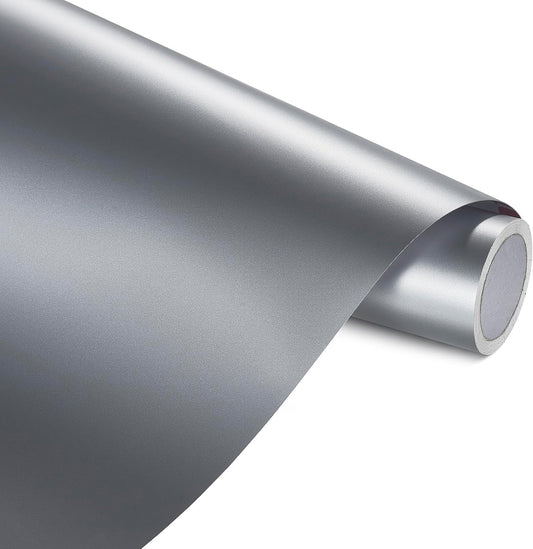 Ant Smart Adhesive Permanent Vinyl Compatible with Cricut Explore and Maker Series Without Cutting Mats, Create DIY Projects, Decals, Stickers & More (Silver, 13inchx10ft)