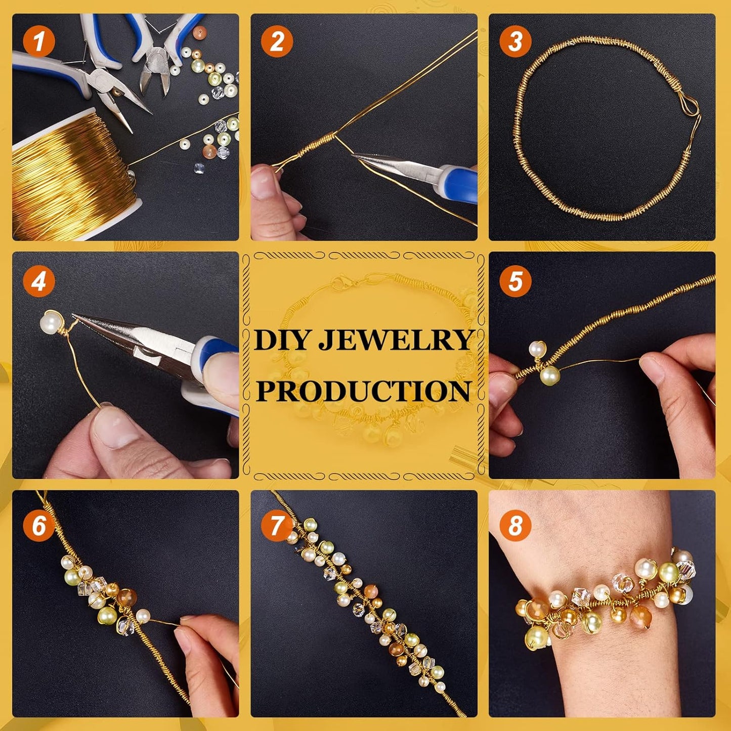 BENECREAT 20 Gauge 770FT Aluminum Wire Anodized Jewelry Craft Making Beading Floral Colored Aluminum Craft Wire for Halloween Decoration - Purple