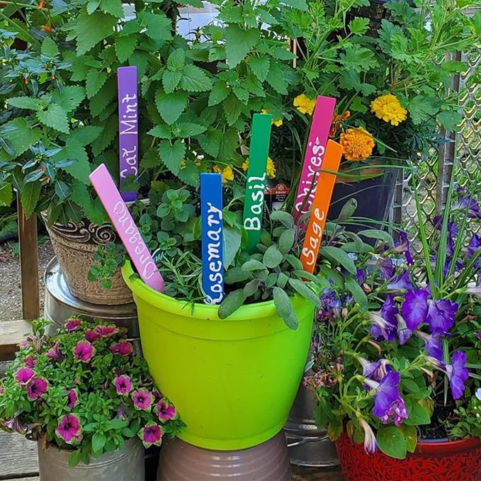 200 PCS 14 Inch Paint Stir Sticks, Paint Sticks, Wooden Stirrers Mixing Sticks for DIY Crafts, Painting, Crafting Resin Wood Paddle, Hobby Projects, Garden, by GNIEMCKIN