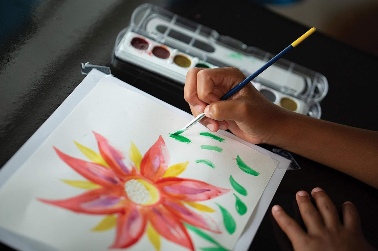 UCreate Watercolor Paper, White, Bulk, 90lb., 9" x 12", 250 Sheets