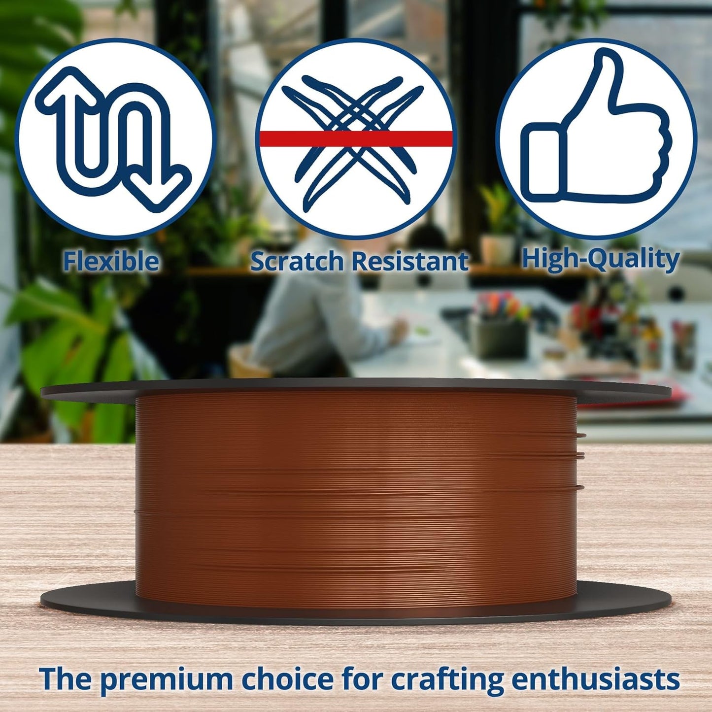 Soft Flex 49 Strand Beading Wire - Medium 0.19 Diameter - 100 Feet Nylon Design Wire