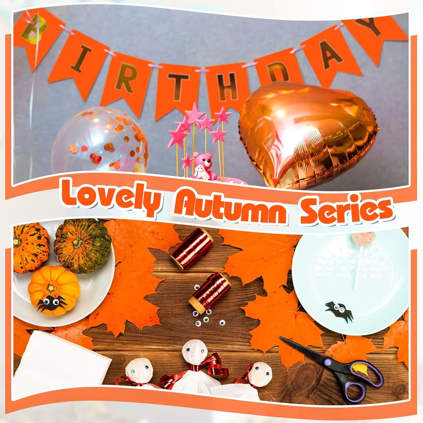 Sinmoe 100 Sheets 5 Shades Cardstock Paper 8.5 x 11 Inches 180gsm Solid Core Printer Paper for Scrapbooking DIY Arts Crafts Making Office Home Supplies(Autumn Color)