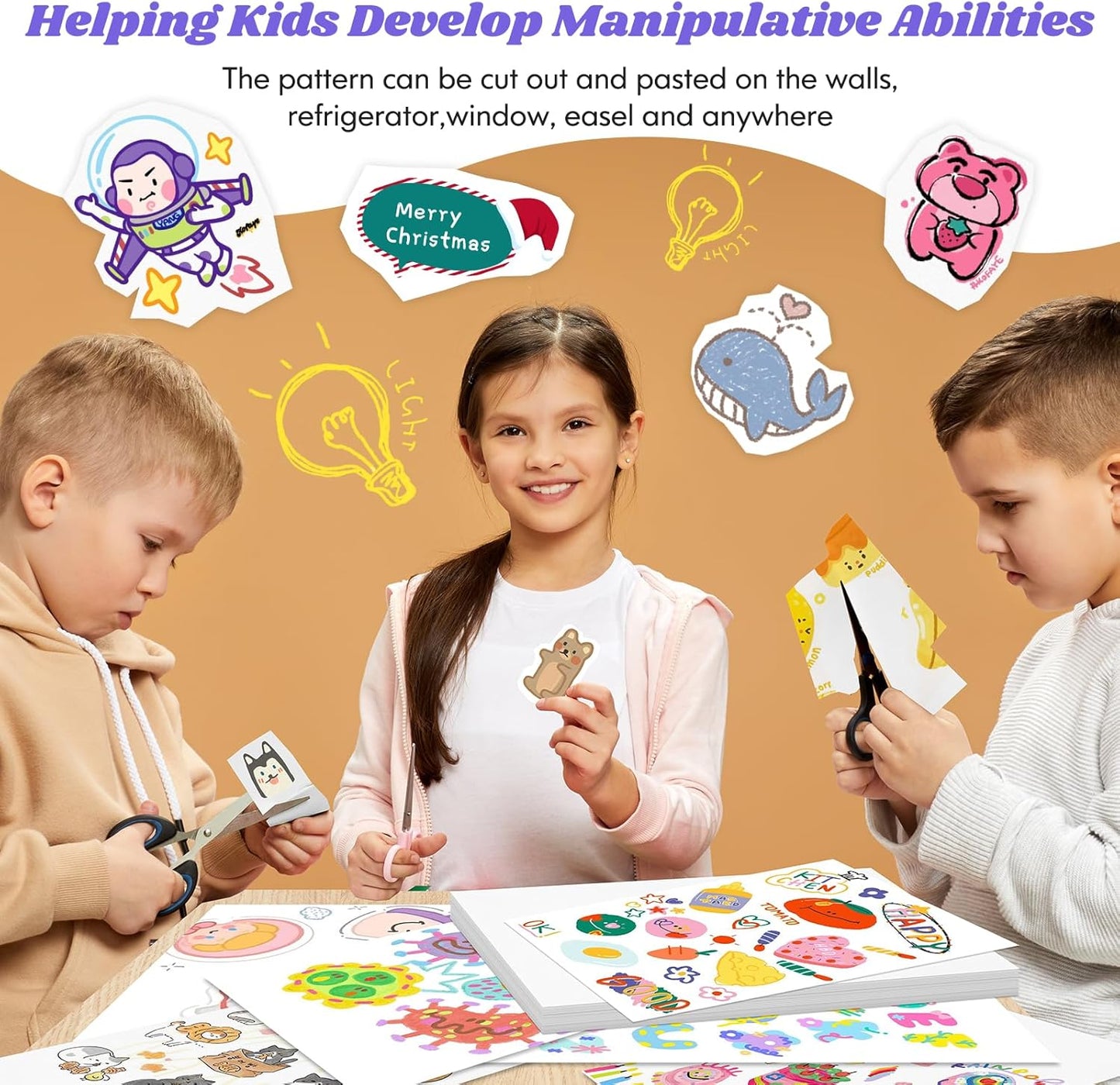 Drawing Paper, 9" x 12" Craft Art Paper, 65 Sheets (68lb/100gsm) Artist Sketching Drawing Easel Poster Paper Bulk, Art Supplies for Kids Adults, Arts & Crafts, White Construction Coloring