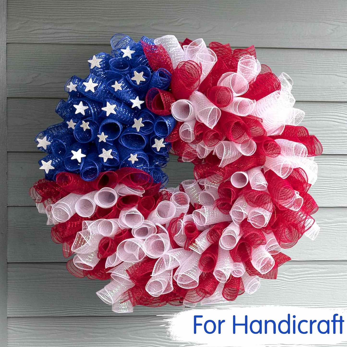 TONIFUL 2 Rolls 10 Inch Hot Pink Decorative Mesh Ribbbon Rolls for Mesh Wreath Supplies, Front Door Wreath Crafts Tree Decor Christmas Valentine's Day Decoration (10 yds/roll)