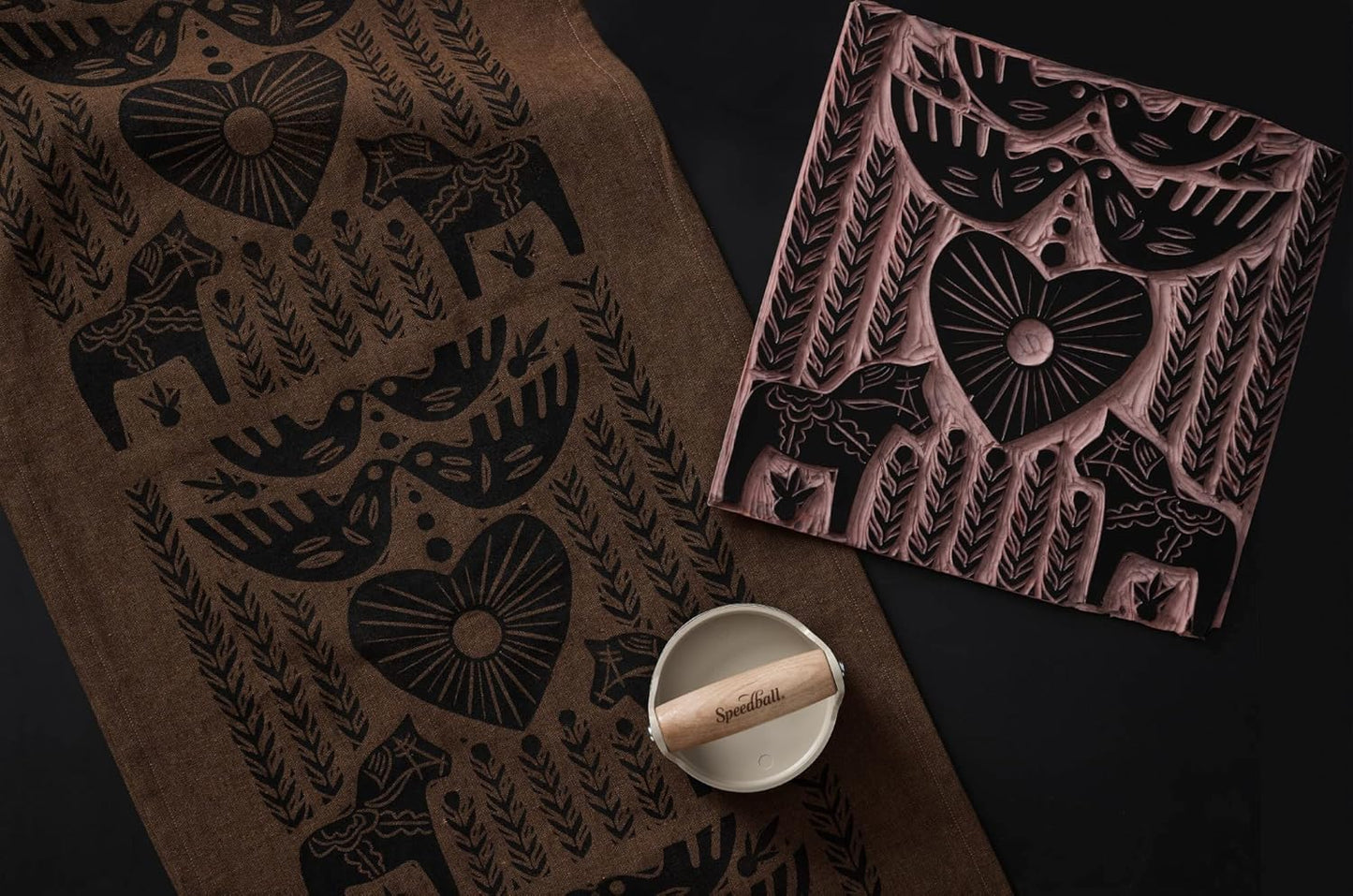 Speedball Speedy Carve Block, 6 x 12 in, Pink