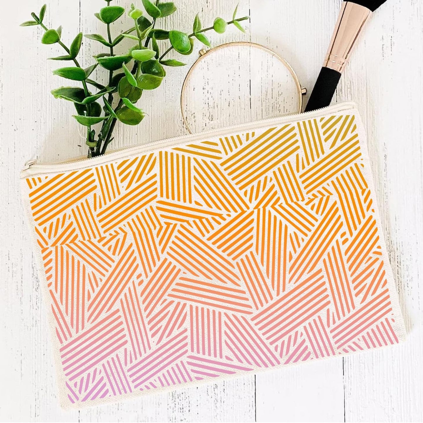 Stencils for Crafts Reusable Texture Stencils Background Stencil Leaf Floral Templates for Painting on Wood Furniture Card Canvas Scrapbook(Border Stencil 04/18p)