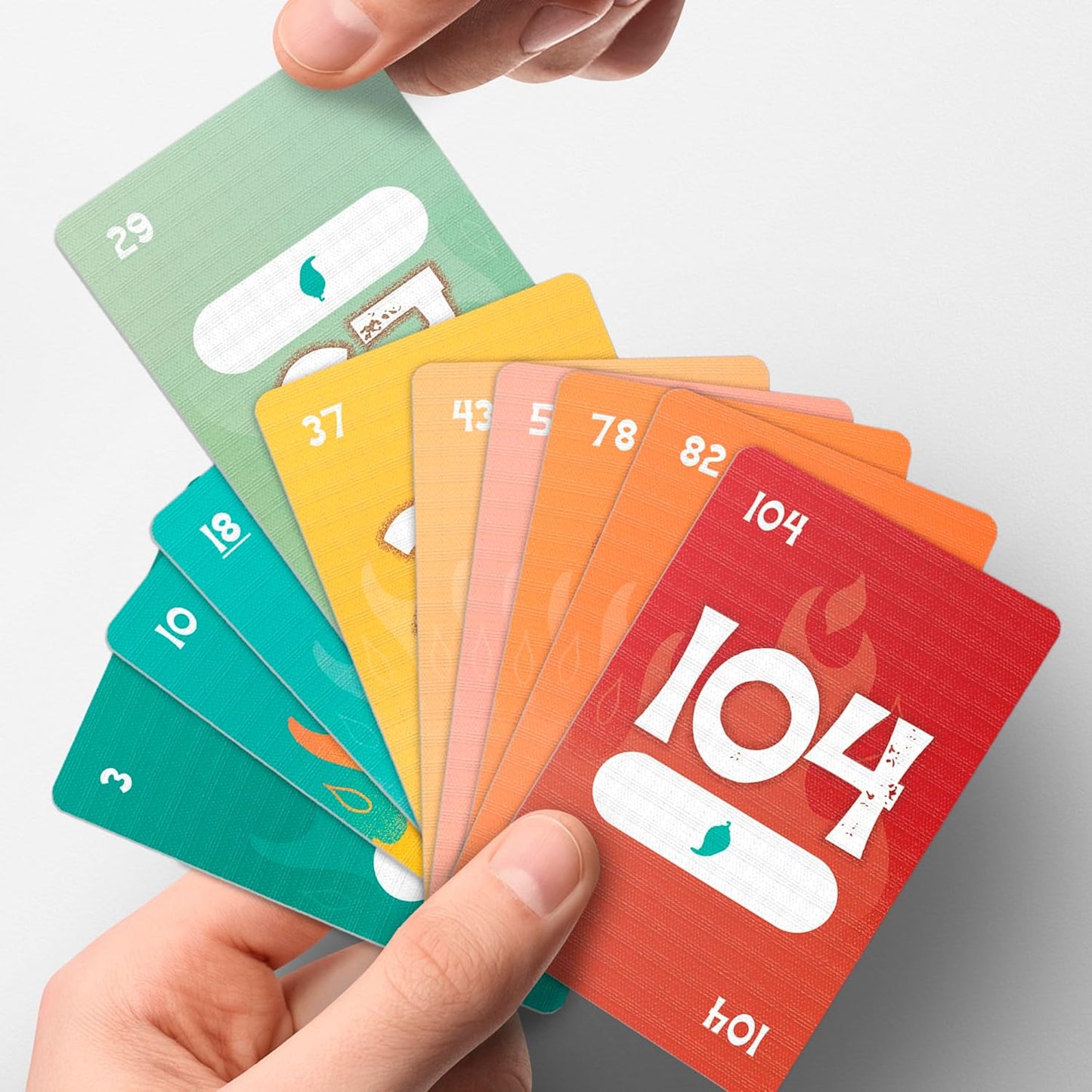 Beat The Heat Game | Family Party Card Game for Kids and Adults | Ages 8+ | 2 to 10 Players | 20 Mins. | Easy to Learn Strategy Card Games for Groups