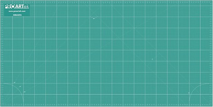 PK00014 Model GBM4896 Series 48" x 96" Professional Cutting Mat; Double-Sided; Self-Healing; For Graphic Arts, Hobbies, Sewing, Scrapbooking, and other Cutting Projects