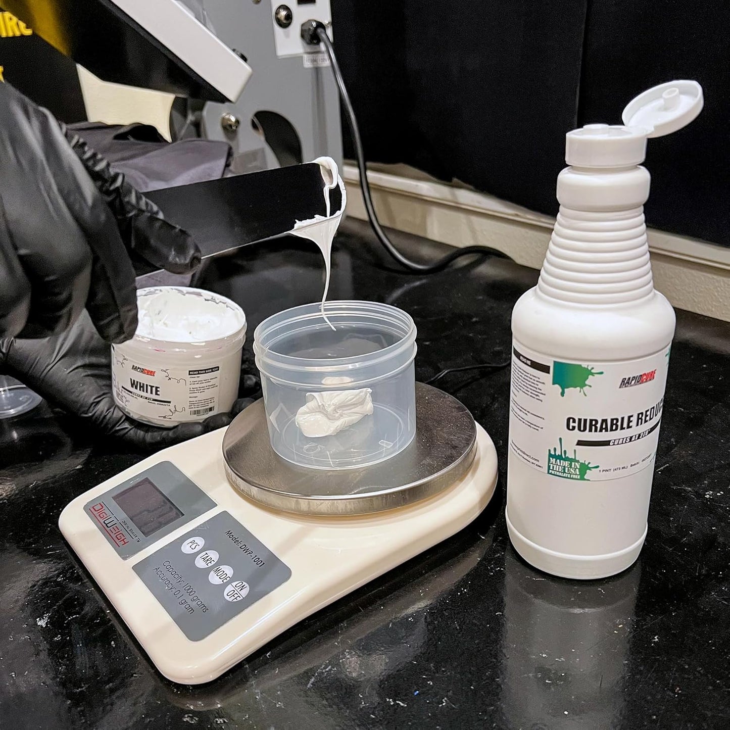 Rapid Cure® Plastisol Ink Curable Reducer (Gallon - 128 oz.) - Screen Printing Ink Viscosity Reducer, Screen Printing Ink Thinner, Additive for Your Screen Printing Kit, Screen Printing Supplies