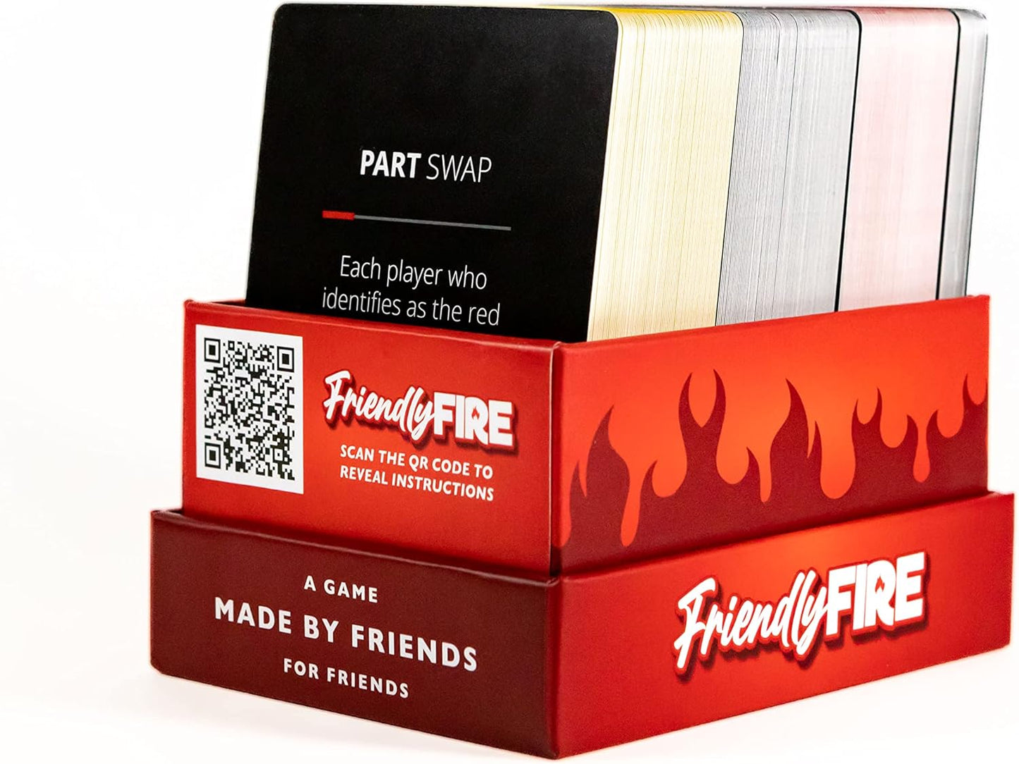 Friendly Fire Roasting Card Game for Adults - Ideal for Memorable Family Nights, Adult Game Night, and Hilarious Parties - Funny Gifts for Adults