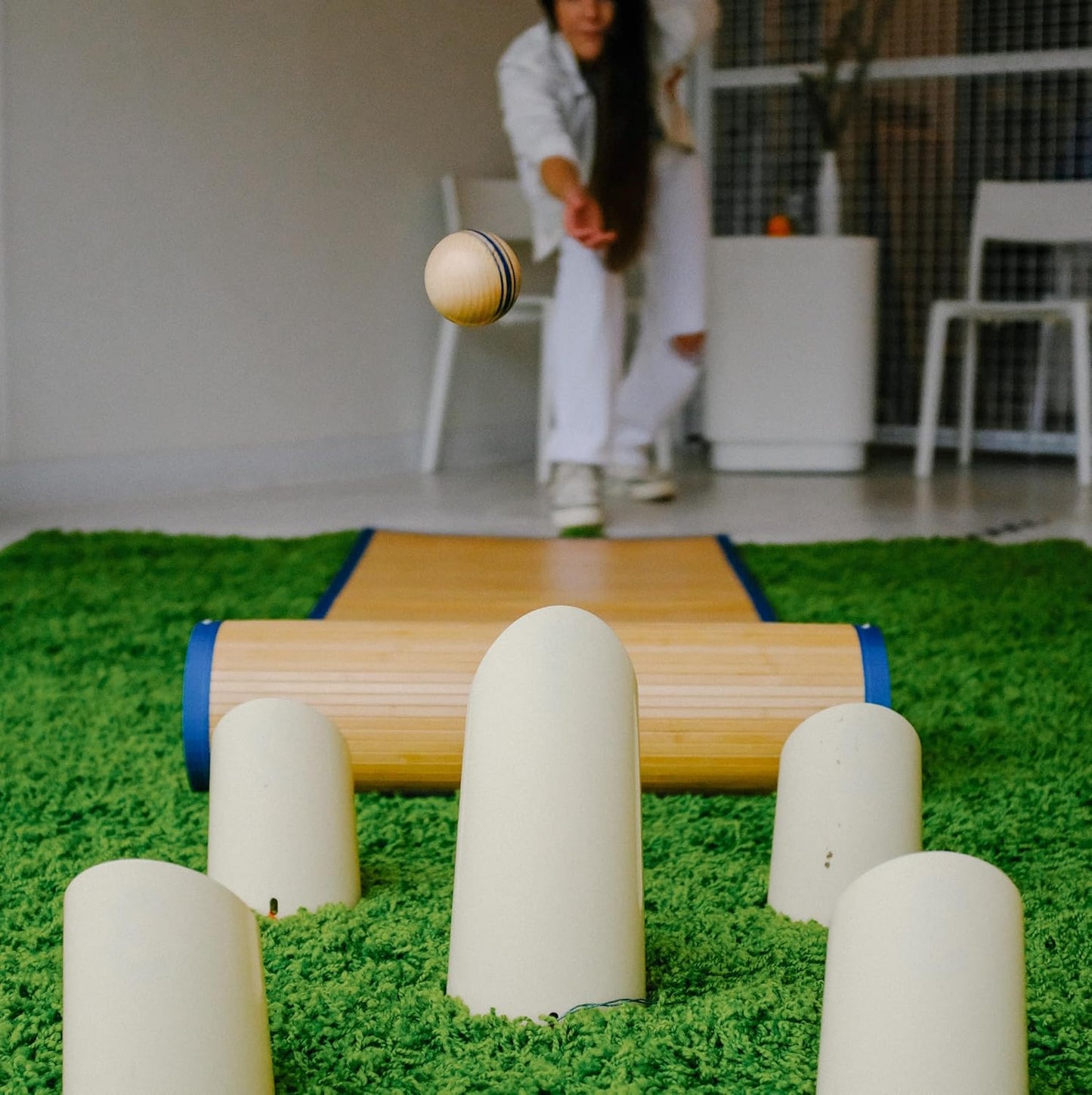 Meet Your New Favorite Yard Game. It Blends The Best Parts of Bocce, A Popular Arcade Game, & Cornhole to Create an Addictive and Portable Yard Game You’ll Want to take with You Everywhere