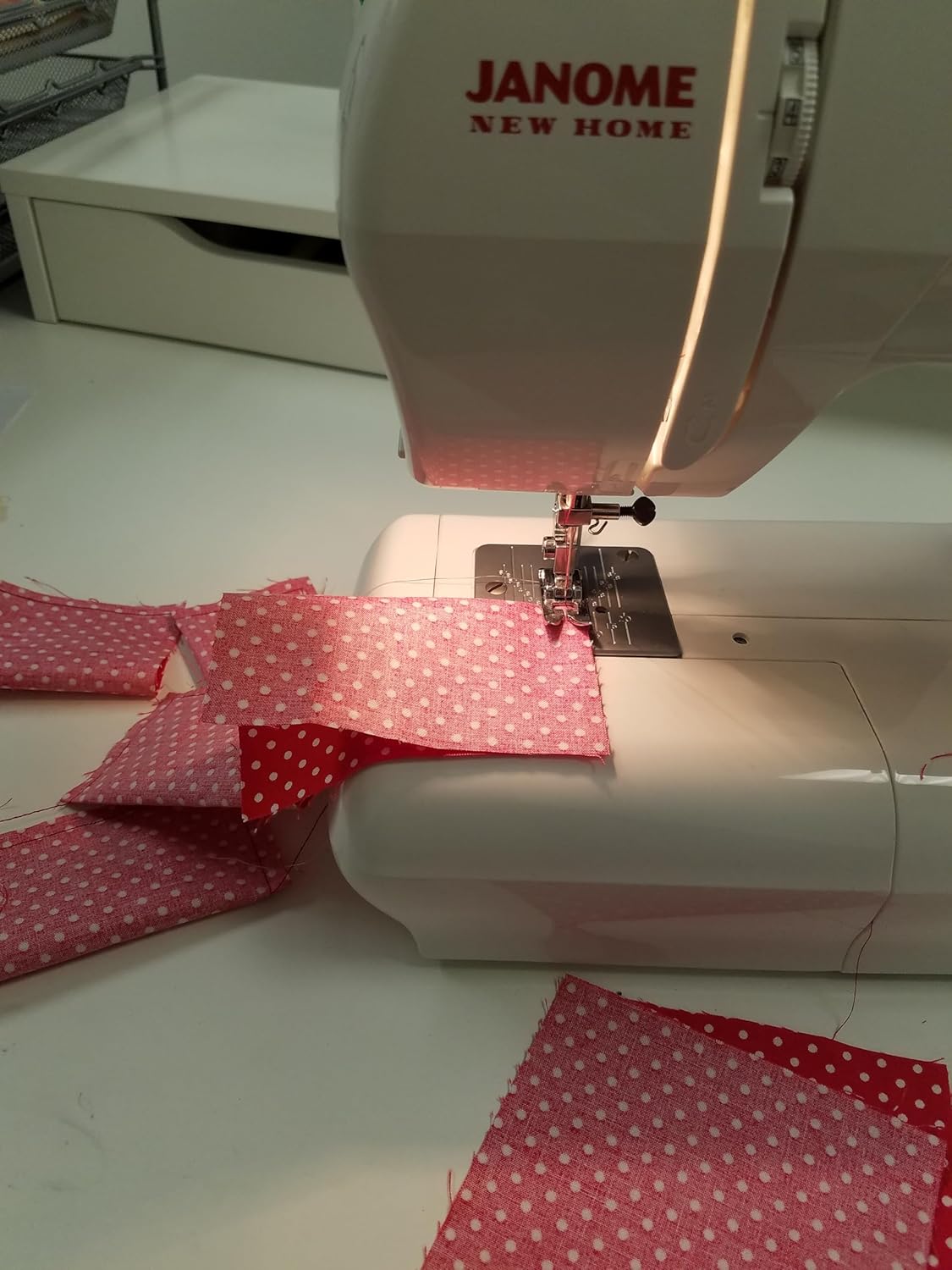 Emery Pincushion for Sewing - Filled with Abrasive Emery Sand - Handmade in USA (2"x3", Pastel Floral on White)