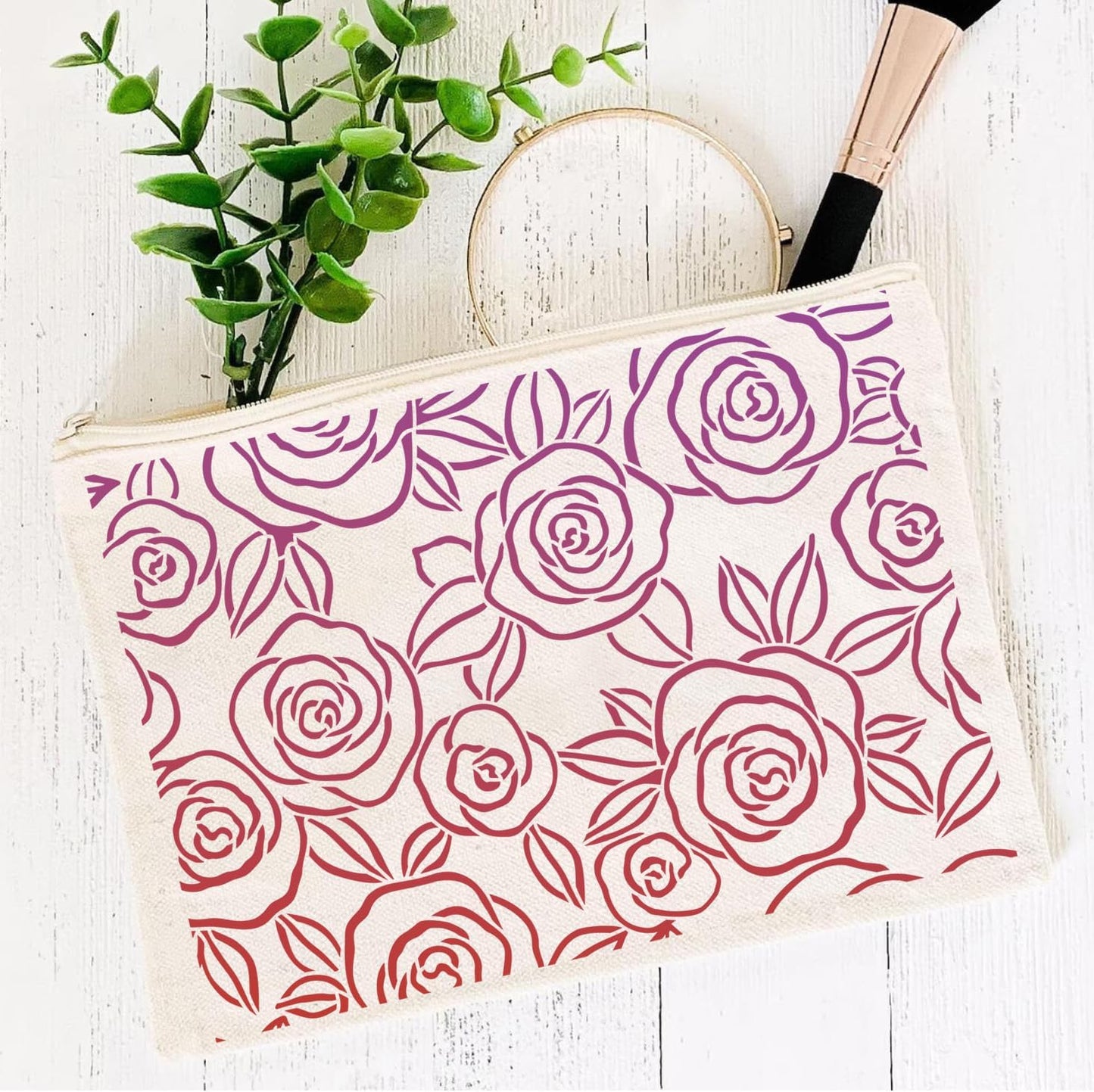 Stencils for Crafts Reusable Texture Stencils Background Stencil Leaf Floral Templates for Painting on Wood Furniture Card Canvas Paper Scrapbook