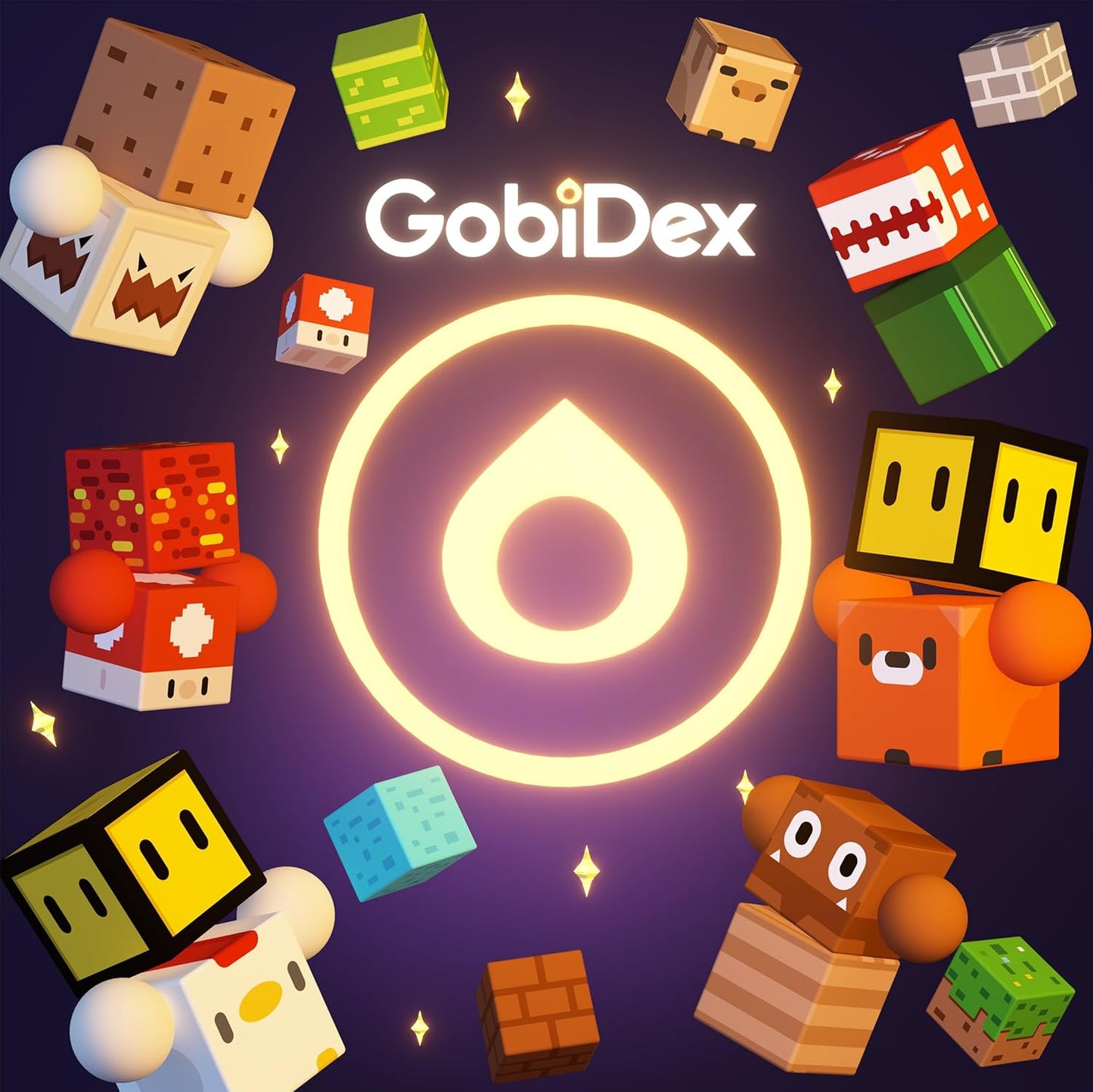 GobiDex 200PCS Magnetic Blocks Game-Based Building Toys for 3+ Years Old Boys Girls, Magnets Toys STEM Sensory Gift for Kids