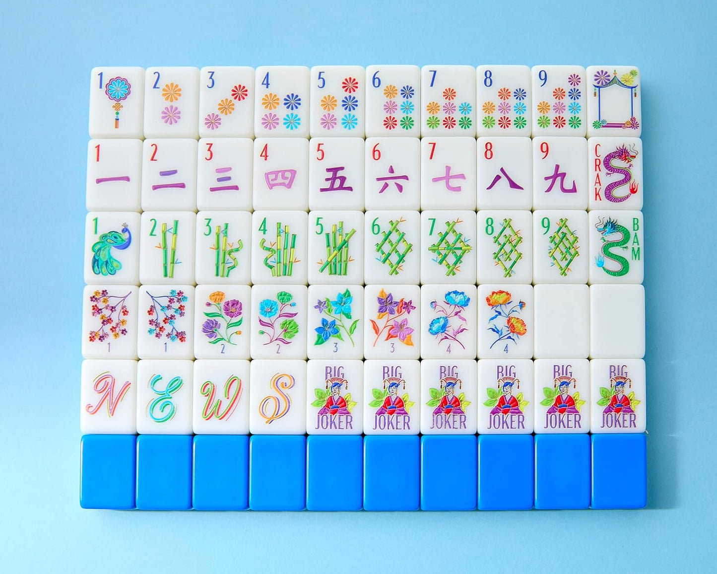 Blossom Mahjong Tiles