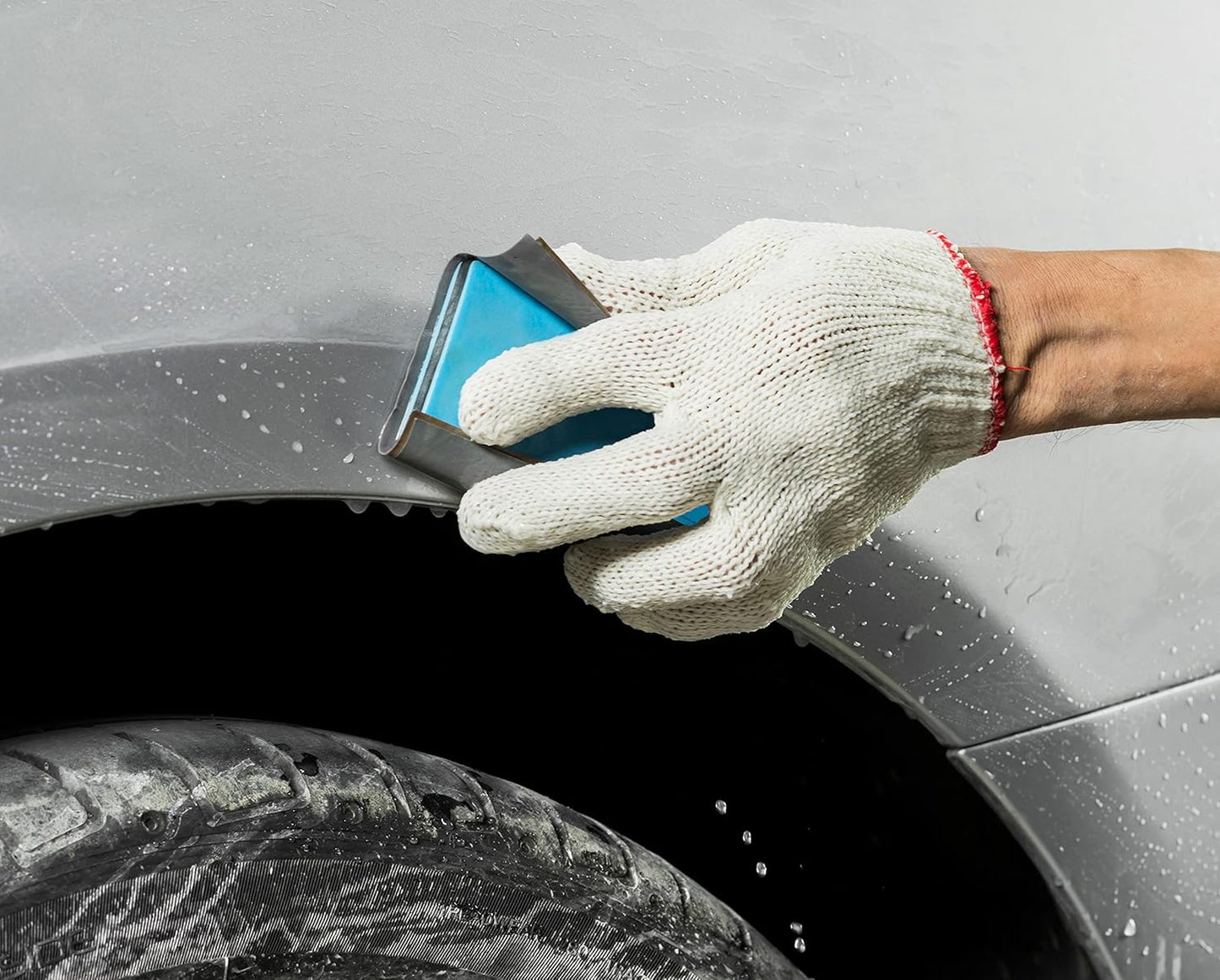 Fandeli | Waterproof Sandpaper | for Car Polishing, Wooden Furniture Sanding and Metal Sanding | Water Resistant (Assorted Grits (220, 320, 400)