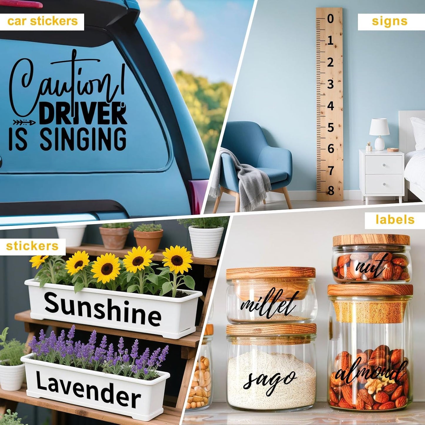 TECKWRAP Smart Permanent Vinyl, (13in x 14ft) - Adhesive Craft Vinyl - Matless Cutting & Easy to Apply for DIY Decal Projects with Maker 3 / Explore 3 Machines, Matte Black