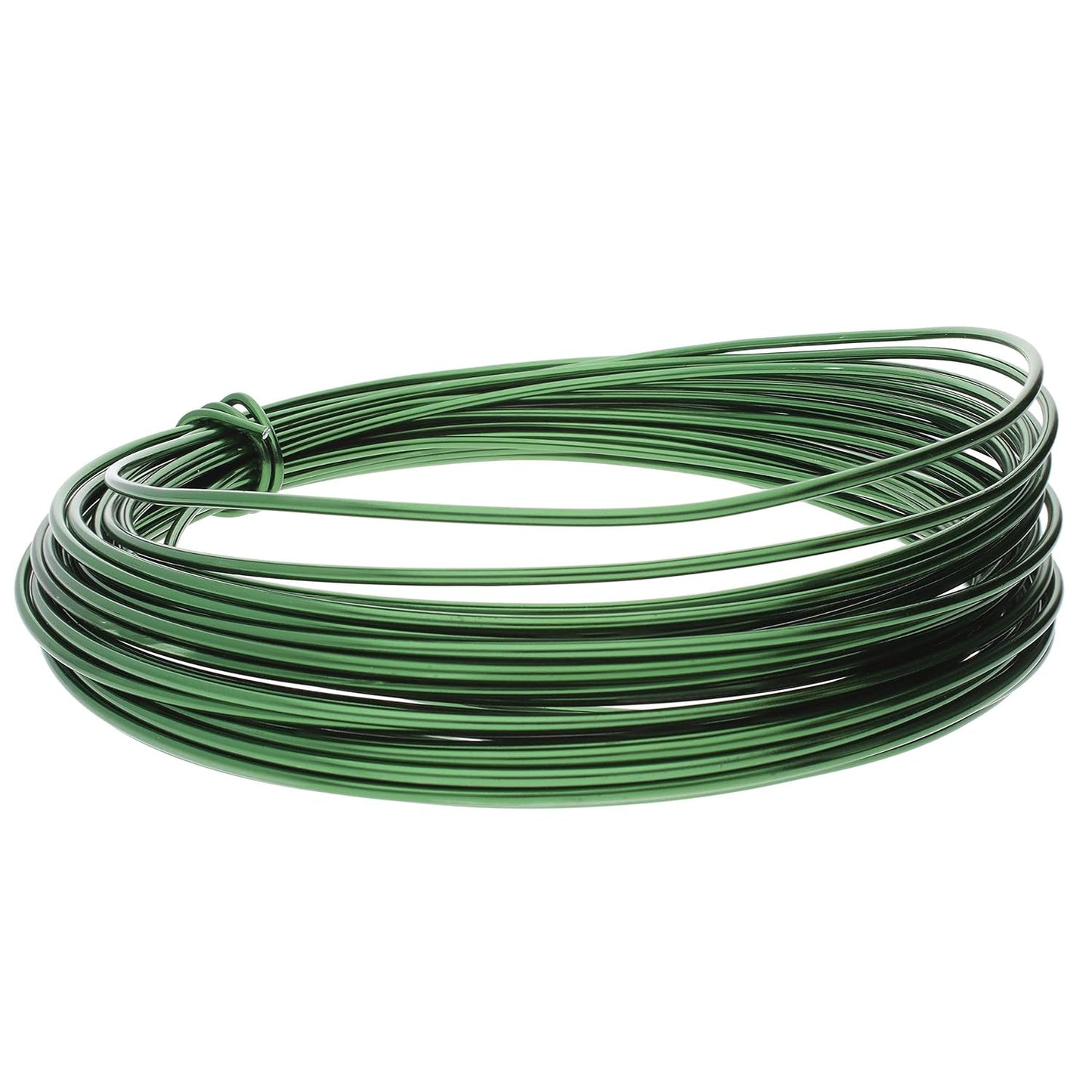 The Beadsmith Anodized Aluminum Wire – 12 Gauge – 39 feet – Kelly Green Color – Bendable Craft Wire Used to Jewelry Making, Wire Wrapping, Sculpting, Floral, Modeling and Other DIY Arts & Crafts