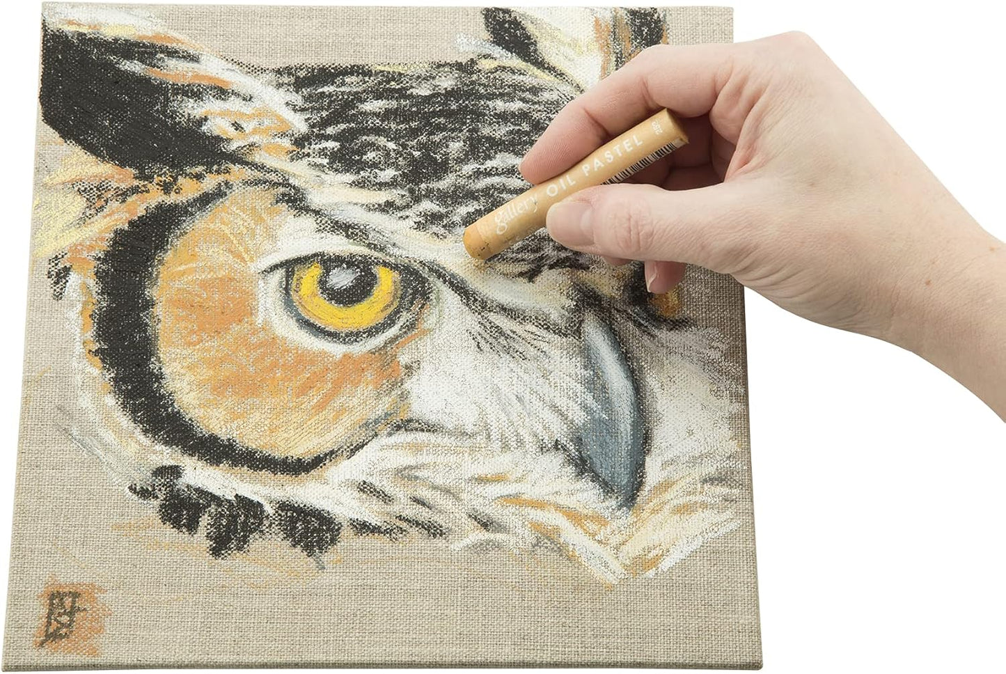 Senso Clear Primed Linen Panels - 4x4-3 Pack of Panels for Painting Oils, Acrylics, Pastels and More