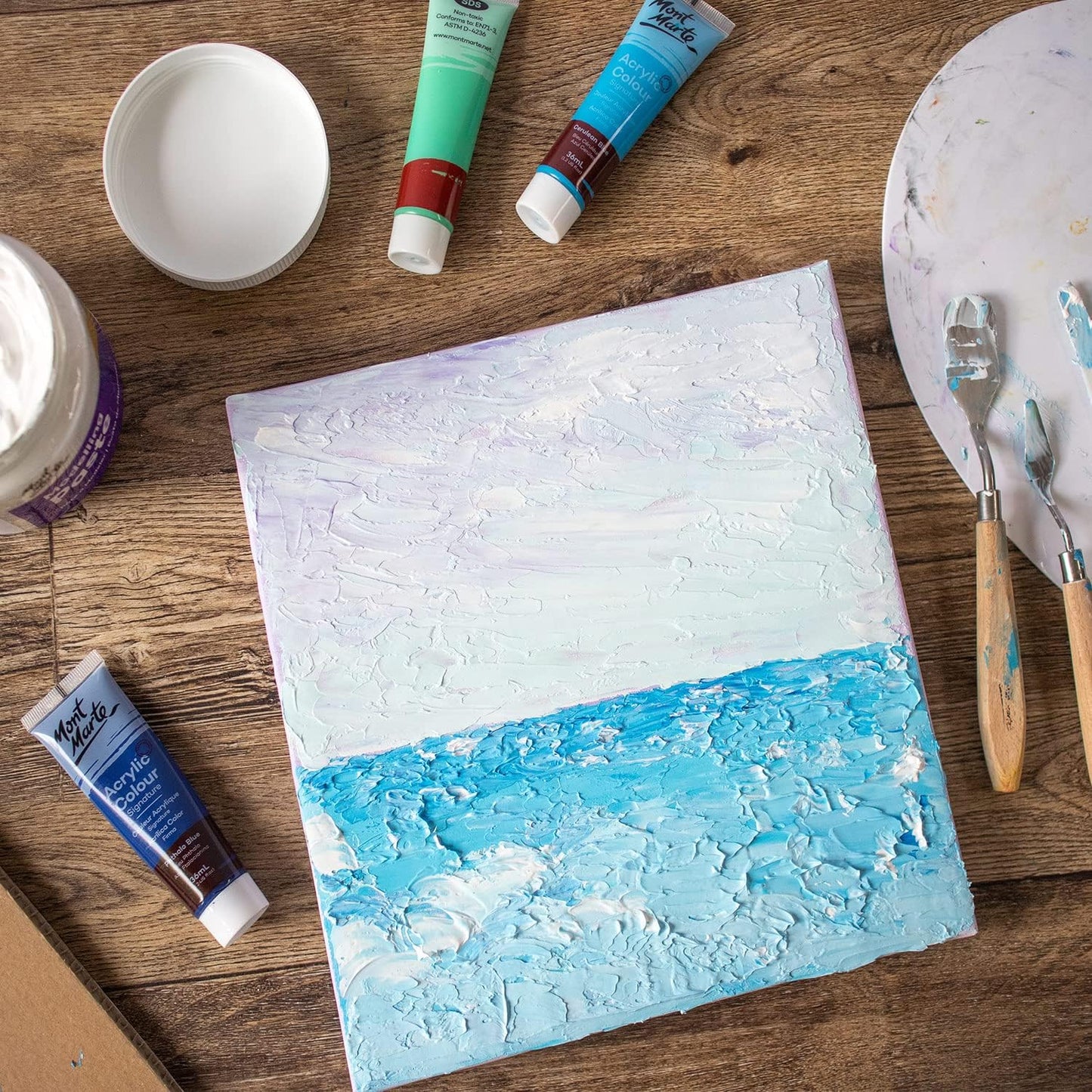 Mont Marte Modelling Paste Acrylic Medium 500ml (17oz)