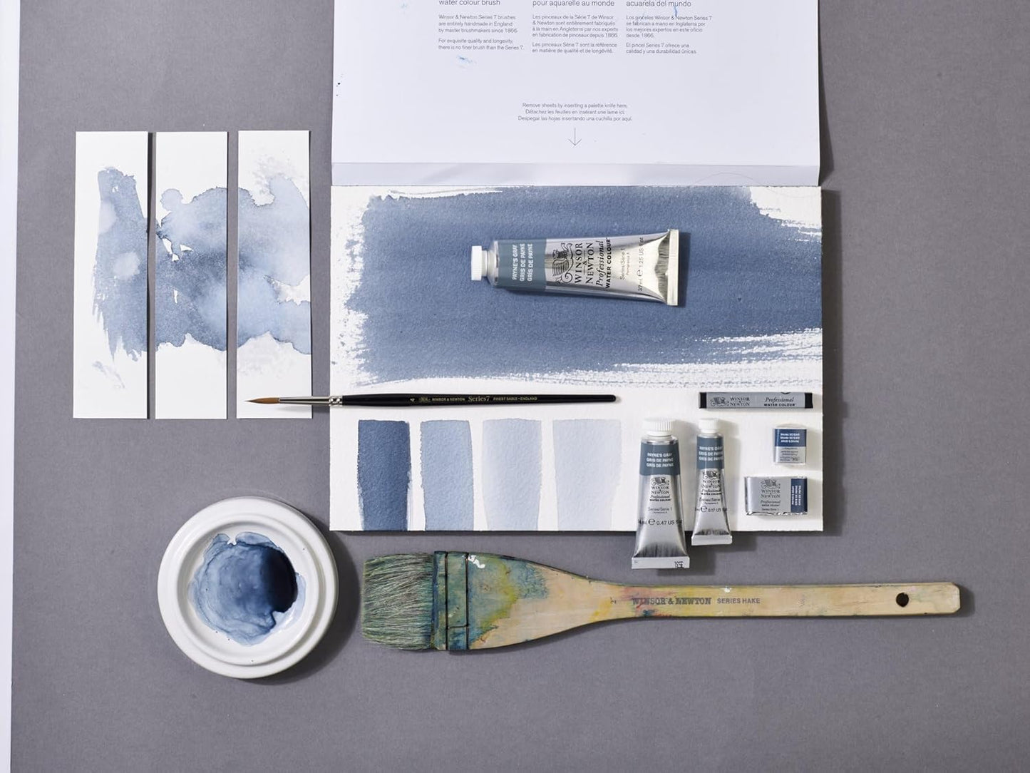 Winsor & Newton Professional Water Colour Paint, 1.25-oz Tube, Payne’s Gray