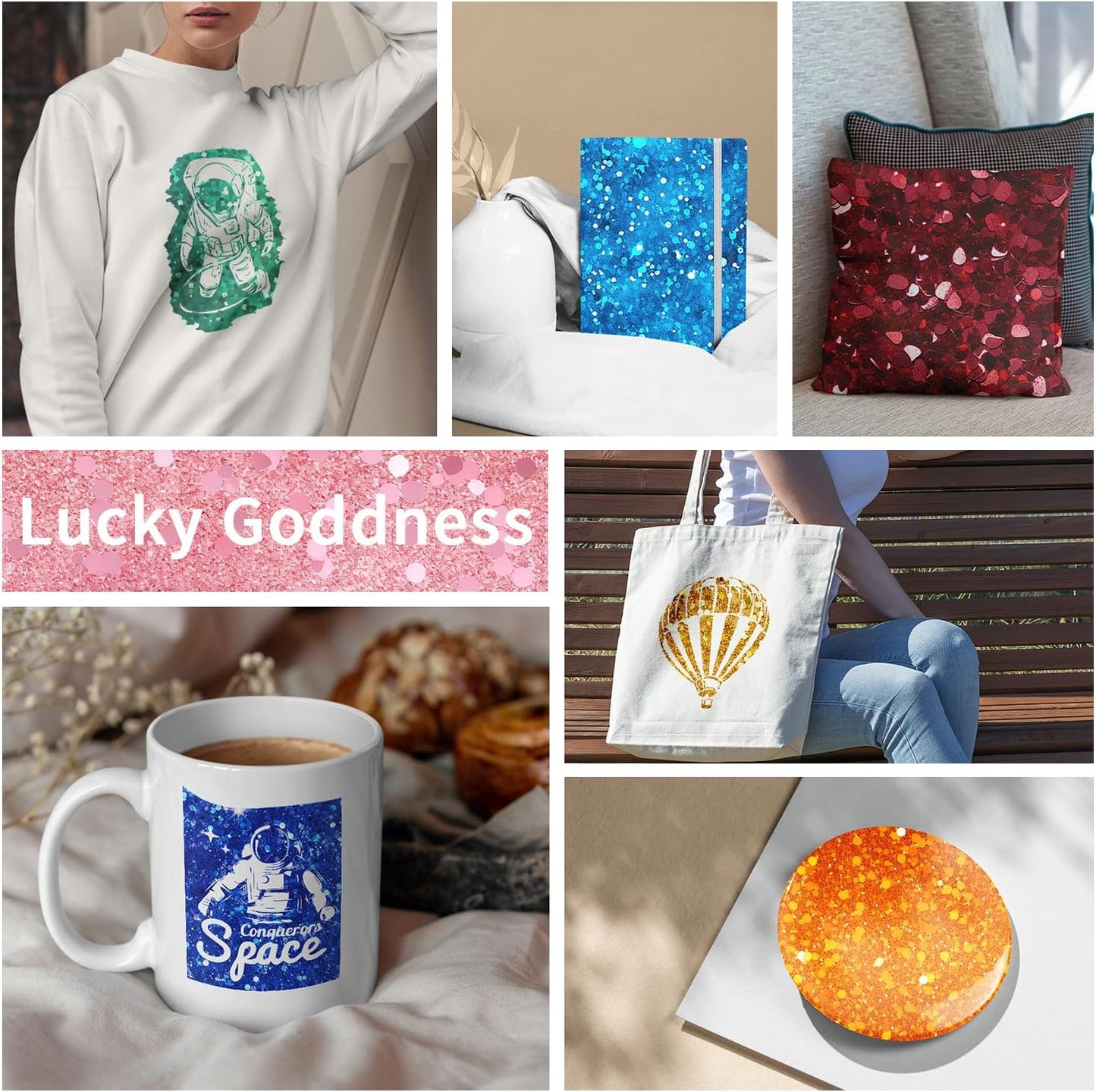 Sublimation Transfer Sheets for Heat Press Machine,12x12 Inch Blue Black Green Purple Sublimation Transfer Paper for Heat Press Machine, 10 Sheets