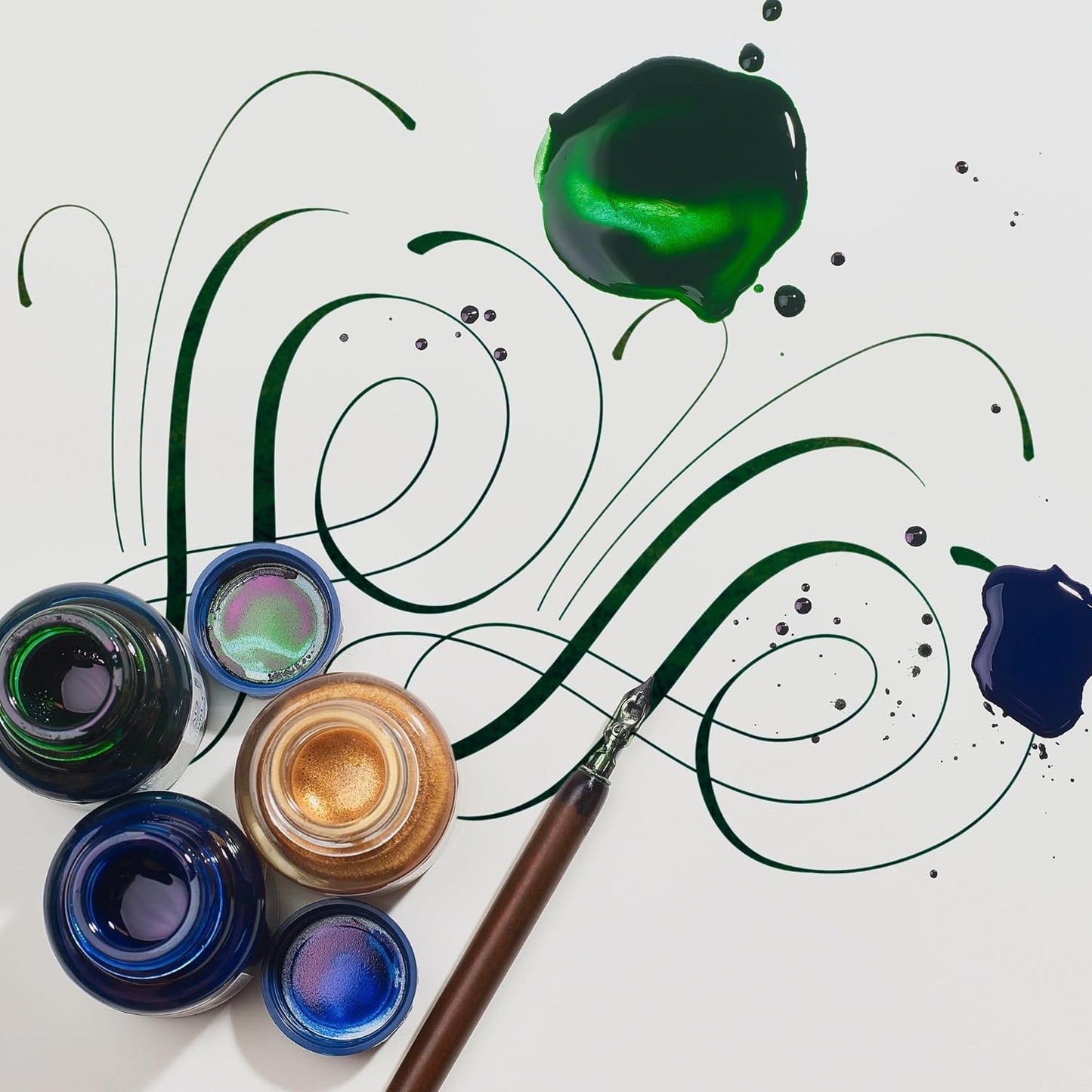 Winsor & Newton Calligraphy Ink, 30ml(1-oz) Bottle, Yellow Ochre