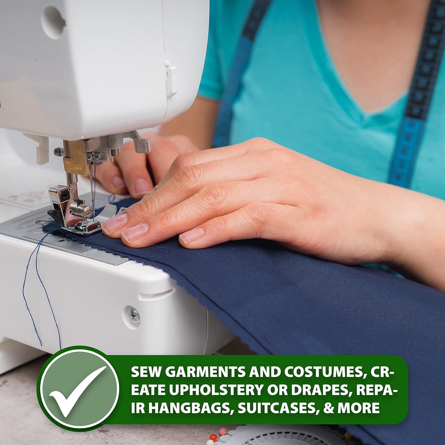 Mandala Crafts Bonded Nylon Thread Dark Beige Heavy Duty Sewing Threads - 800 YDs Size 207 630D T210 Tex 210 Thread for Leather Jeans Weaving Outdoor Marine Upholstery Threads