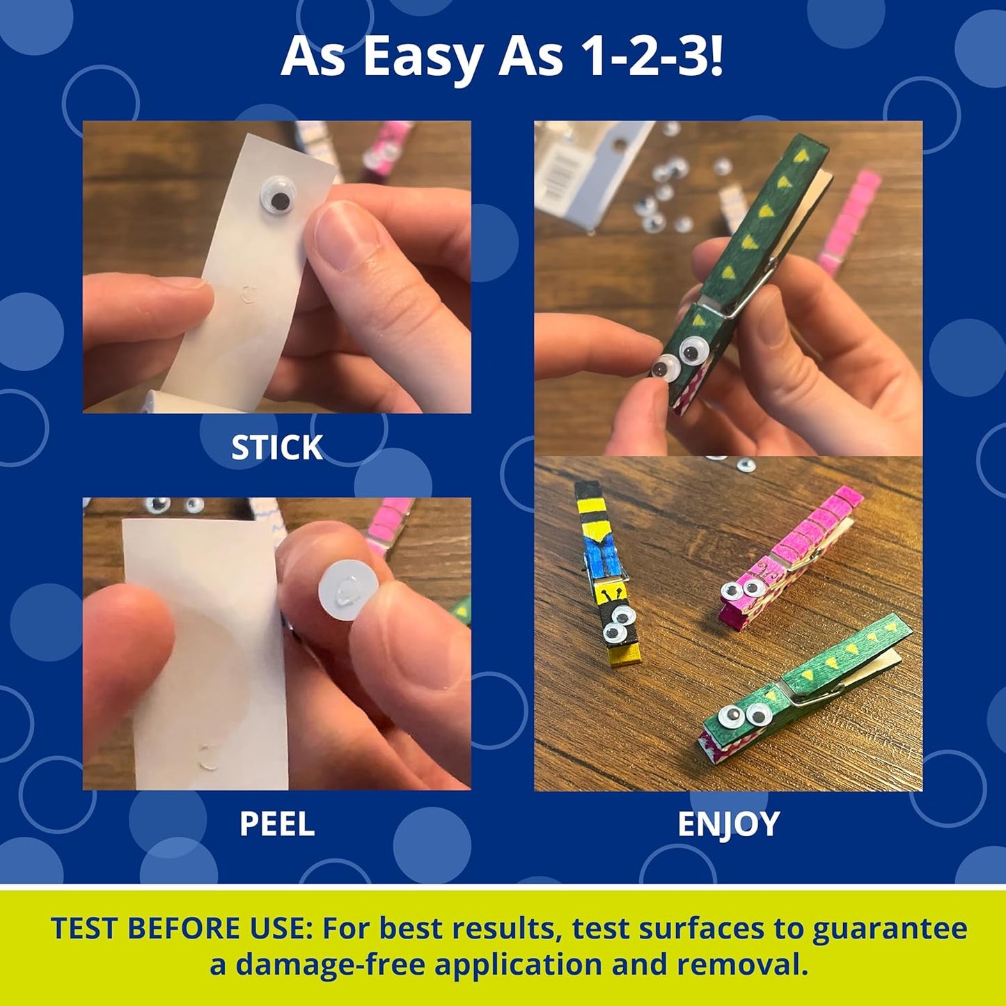 Glue Dots, Micro Dots, Double-Sided, Permanent, 1/8", 325 Dots, Diamond Painting Pen Glue, DIY Craft Glue Tape, Sticky Adhesive Glue Points, Liquid Hot Glue Alternative, Clear