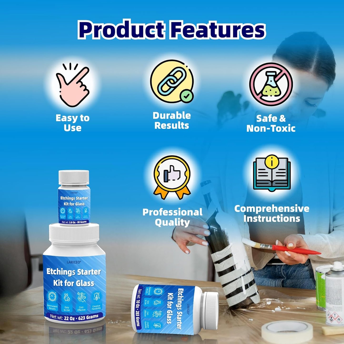 9.8oz Professional Etching Starter Kit