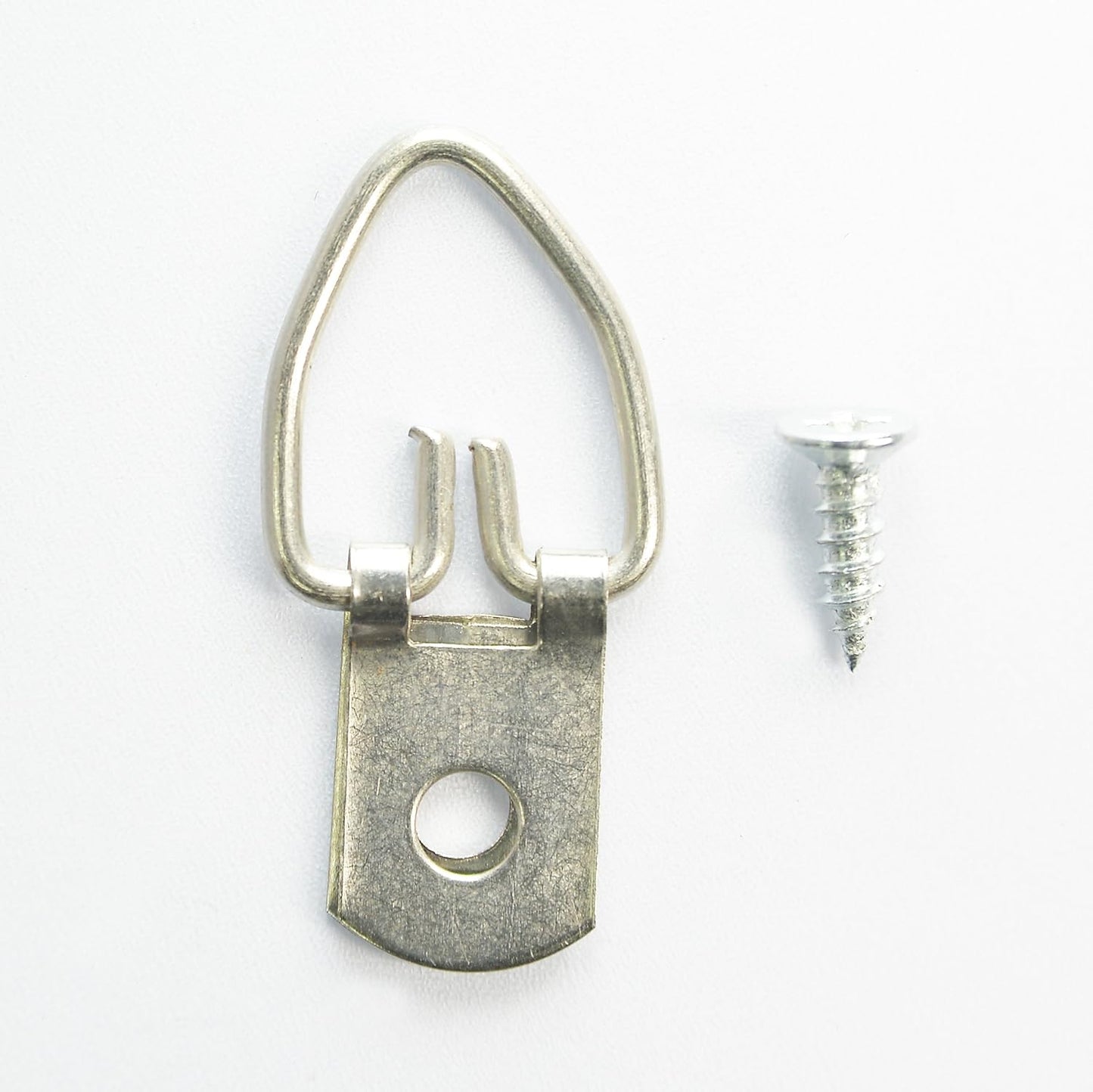 D Ring Picture Hangers with Screws - 500 Pack - Bulk D Rings - Pro Quality Hangers - Picture Hanging Solutions