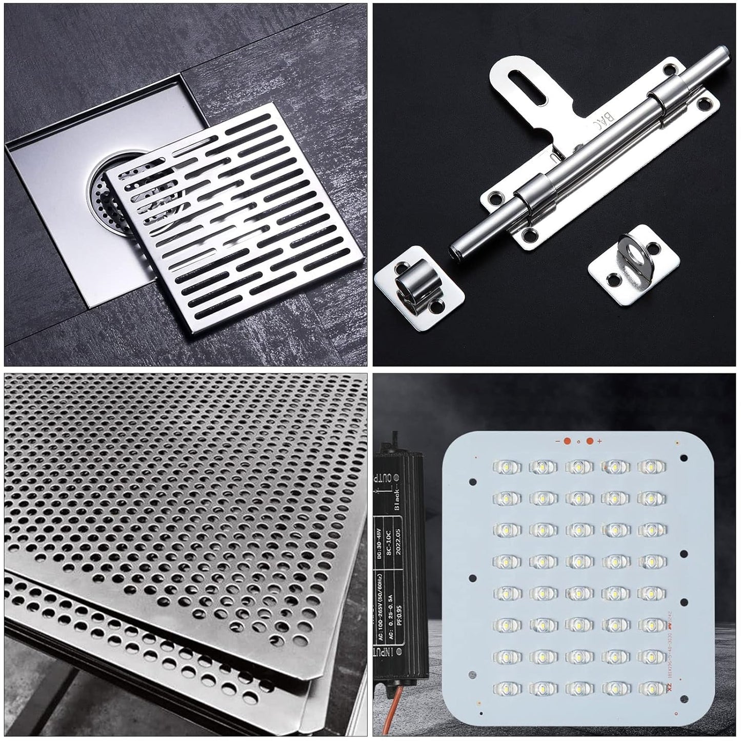 20 Pack 6061 T6 Aluminum Sheet Metal 6 x 6 x 1/64 Inch Flat Plain Aluminum Plate Covered with Protective Film, 6061 Aluminum Sheet Plate for Crafting, Finely Polished and Deburred