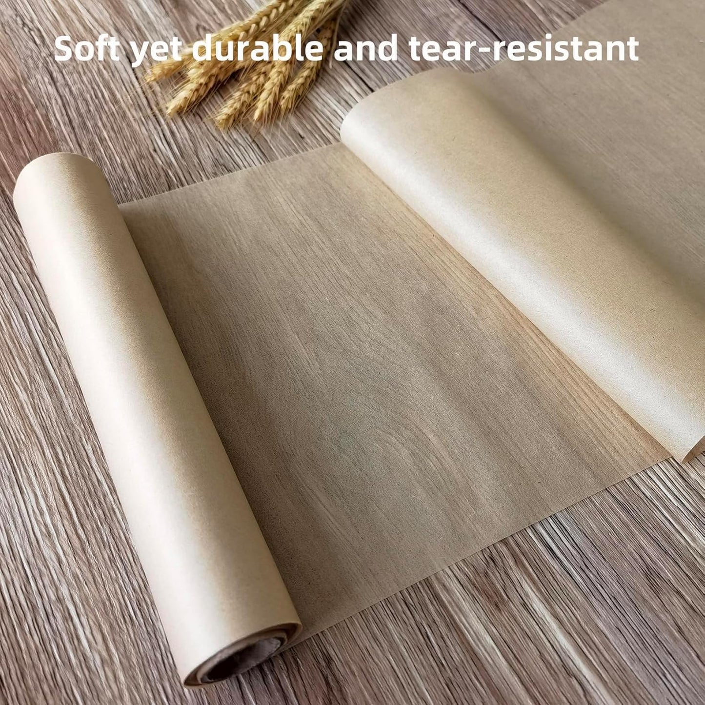 MLNSUNNY 9.4" x 787" Antiqued Tea Bag Paper Roll - Wet Strength Tissue for DIY Art, Tracing, Collage, Book Binding Repair | Handmade Lanterns & Cyanotype