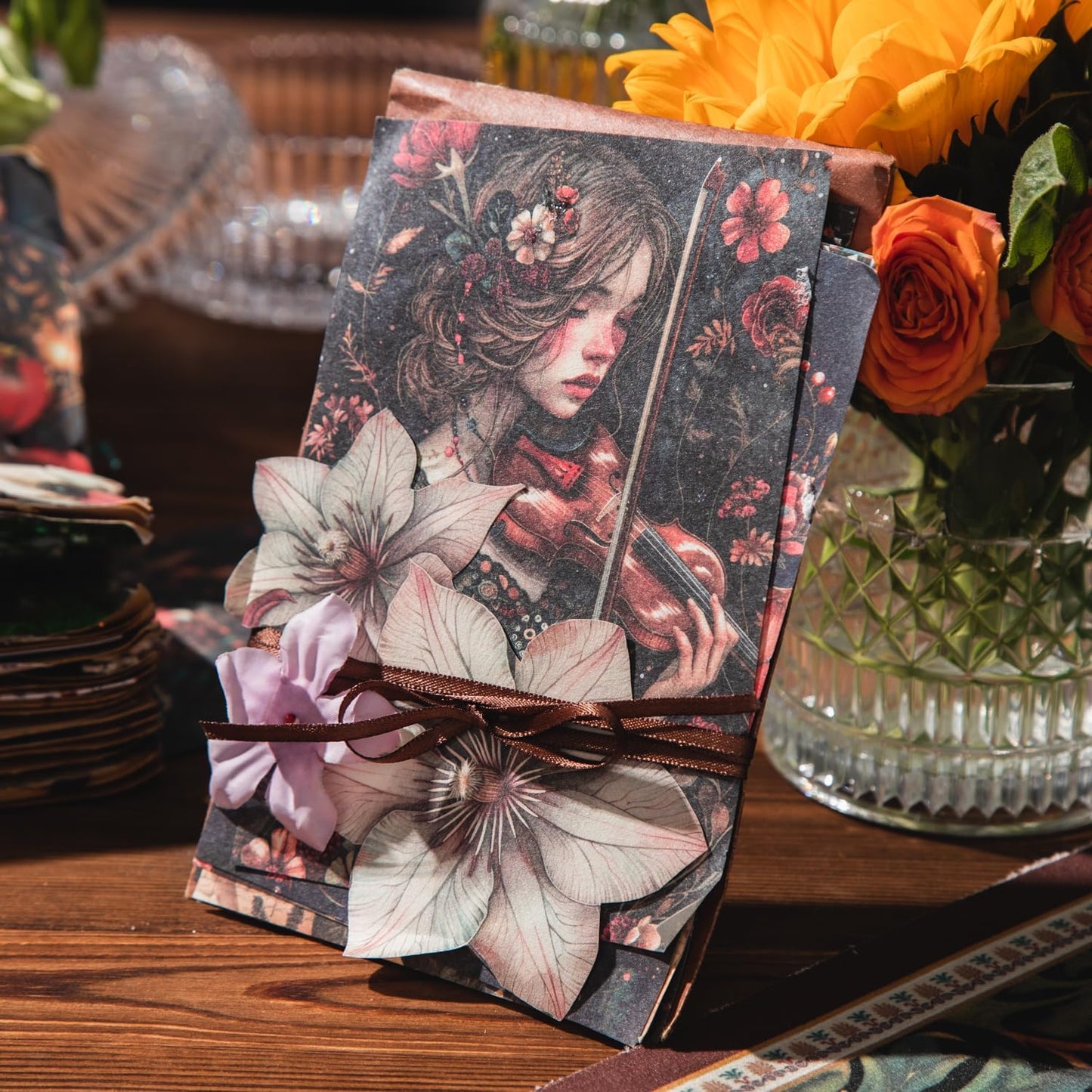 Vintage Scrapbook Paper Set, 180 PCS Ephemera Pack for Junk Journaling, Scrapbooking, Crafting, DIY Projects, Diaries, and Vintage Art Supplies