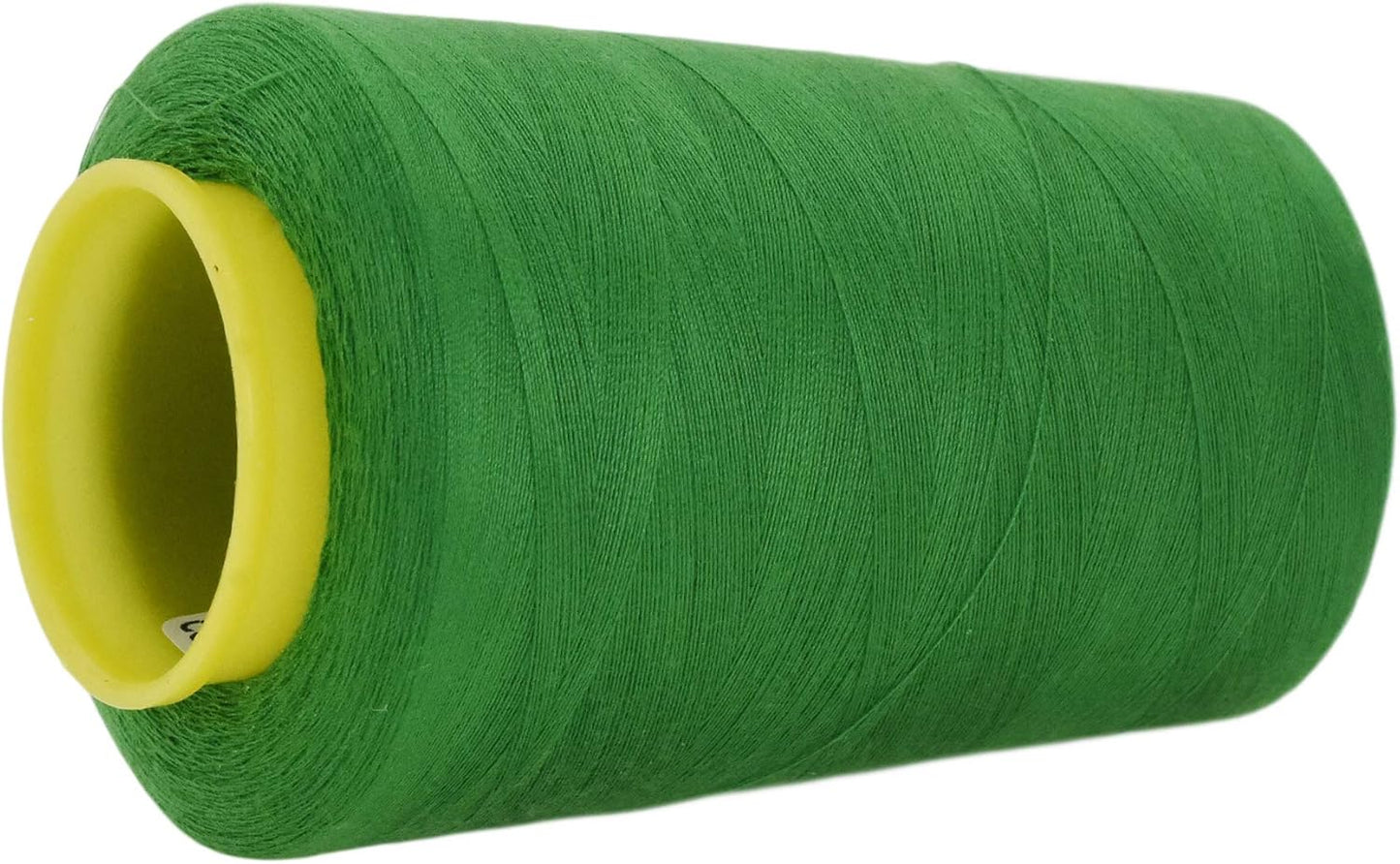 Mandala Crafts 4 Pack of Serger Threads Cones Spools - 40S/2 24000 Yards Polyester Green Threads for Sergers Machine and Overlock Quilting Sewing Machine