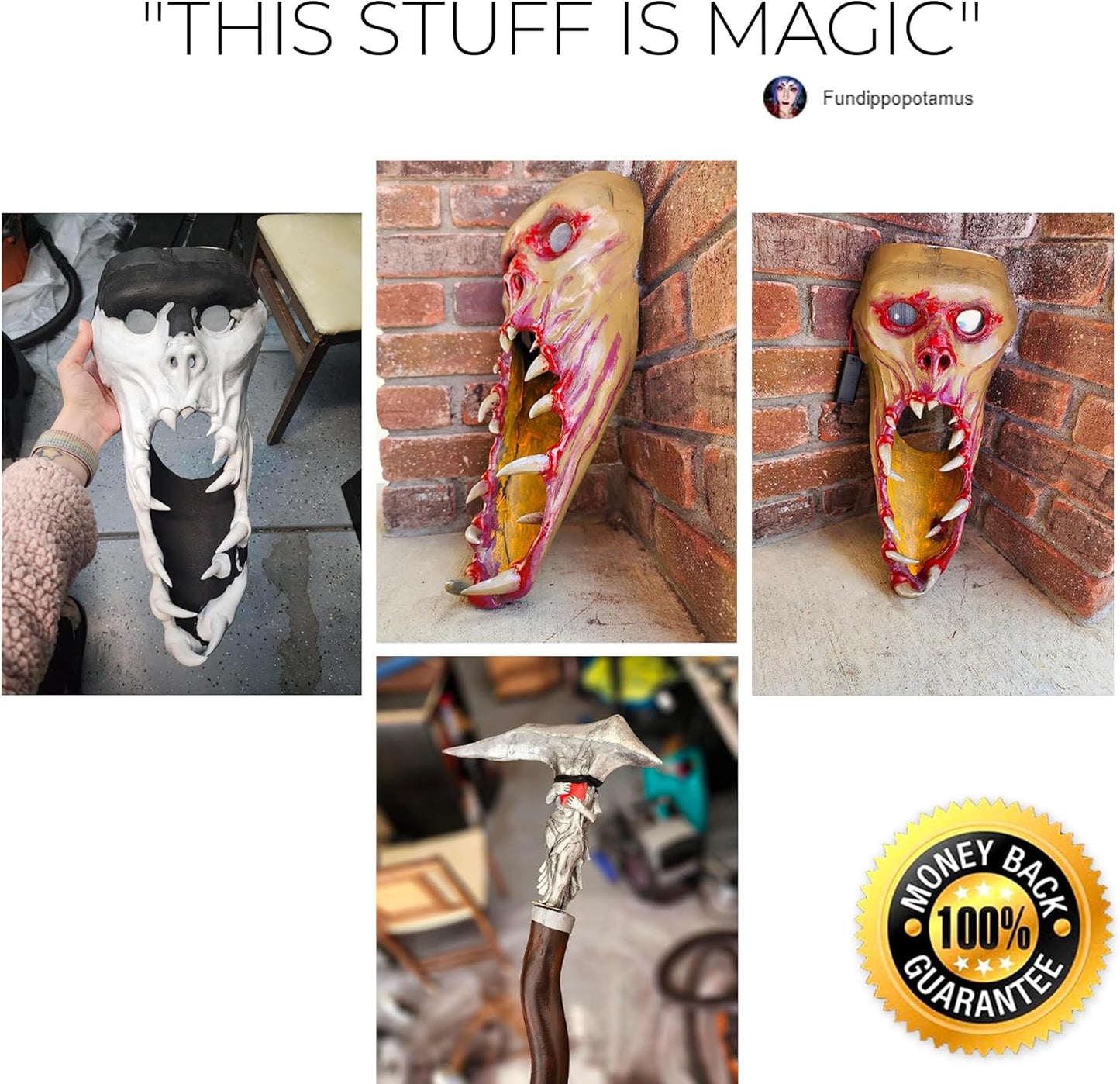 Pixiss Foam Clay (300g, Black + White)