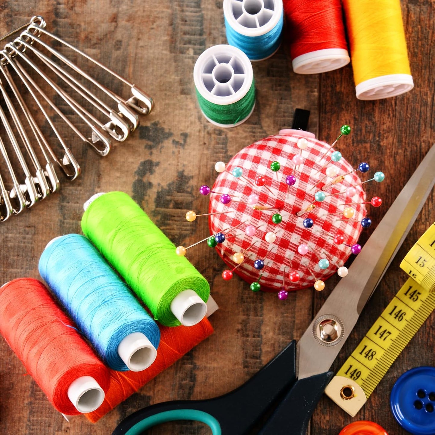 Large Safety Pins - 3 Inch Heavy Duty Big Safety Pins, 100 PCS for Sewing, Crafts, and Clothing