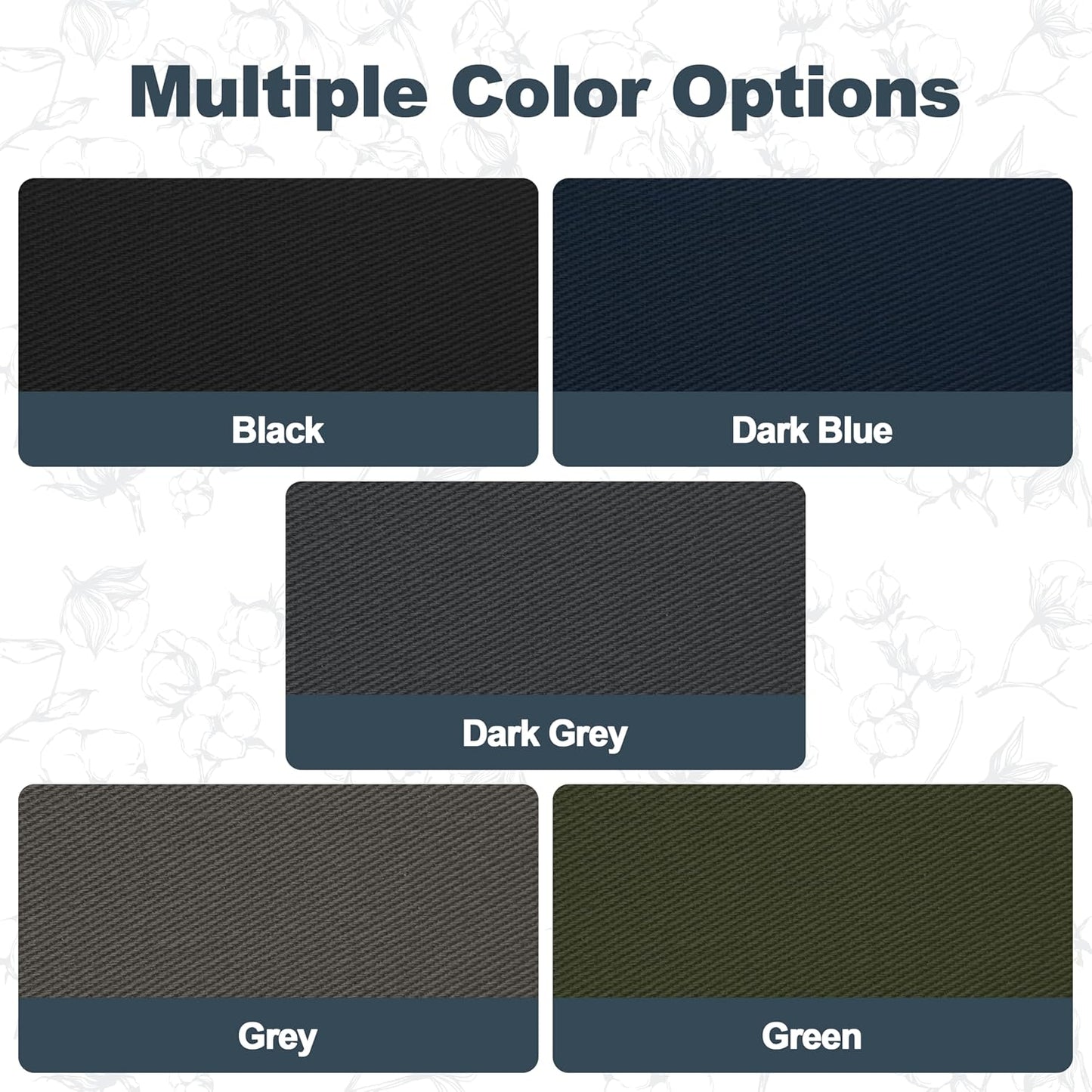 Iron on Patches for Clothes, 20 Pieces Patches for Cloth, 100% Cotton Fabric Patches for Clothing, Bag, Hat Repair, Clothing Repair Decorating Kit 3.7" by 4.9" (9.5 cm x 12.5 cm, Dark Colors Series)