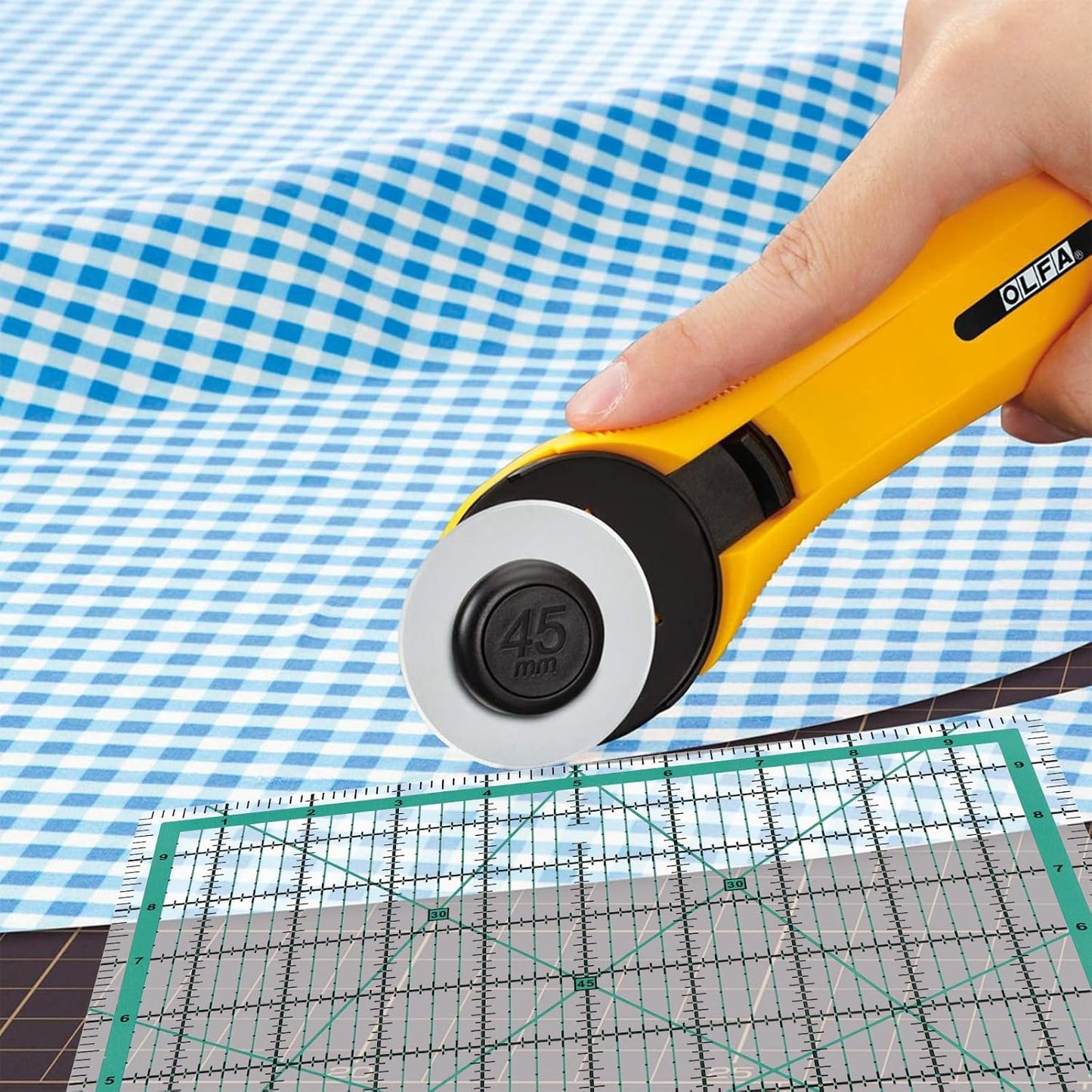 6 Pcs Quilting Rulers and Templates, Quilt Ruler, Acrylic Square Ruler, with Silicone Non-Slip Mat and Storage Bag (3.5"x3.5", 5"x5", 8"x8", 10"x10", 12.5"x12.5", 2"x12")