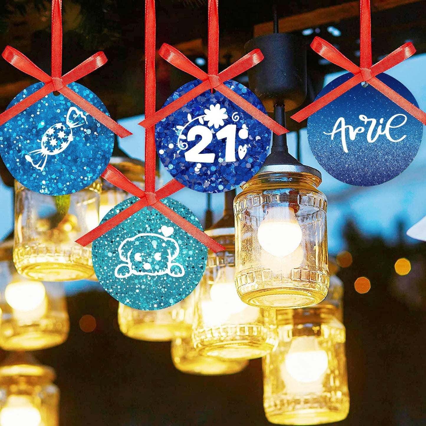 Sublimation Transfer Sheets for Tumblers Blanks Tshirts,Blue Glitter Sublimation Transfer Paper for Heat Press Machine,10pcs,12x12